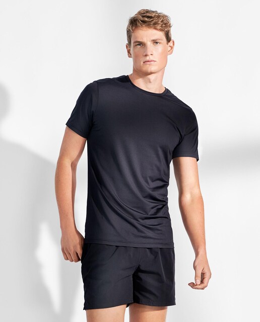 Imagem 0 de T-shirt Desportiva de Manga Curta Lisa