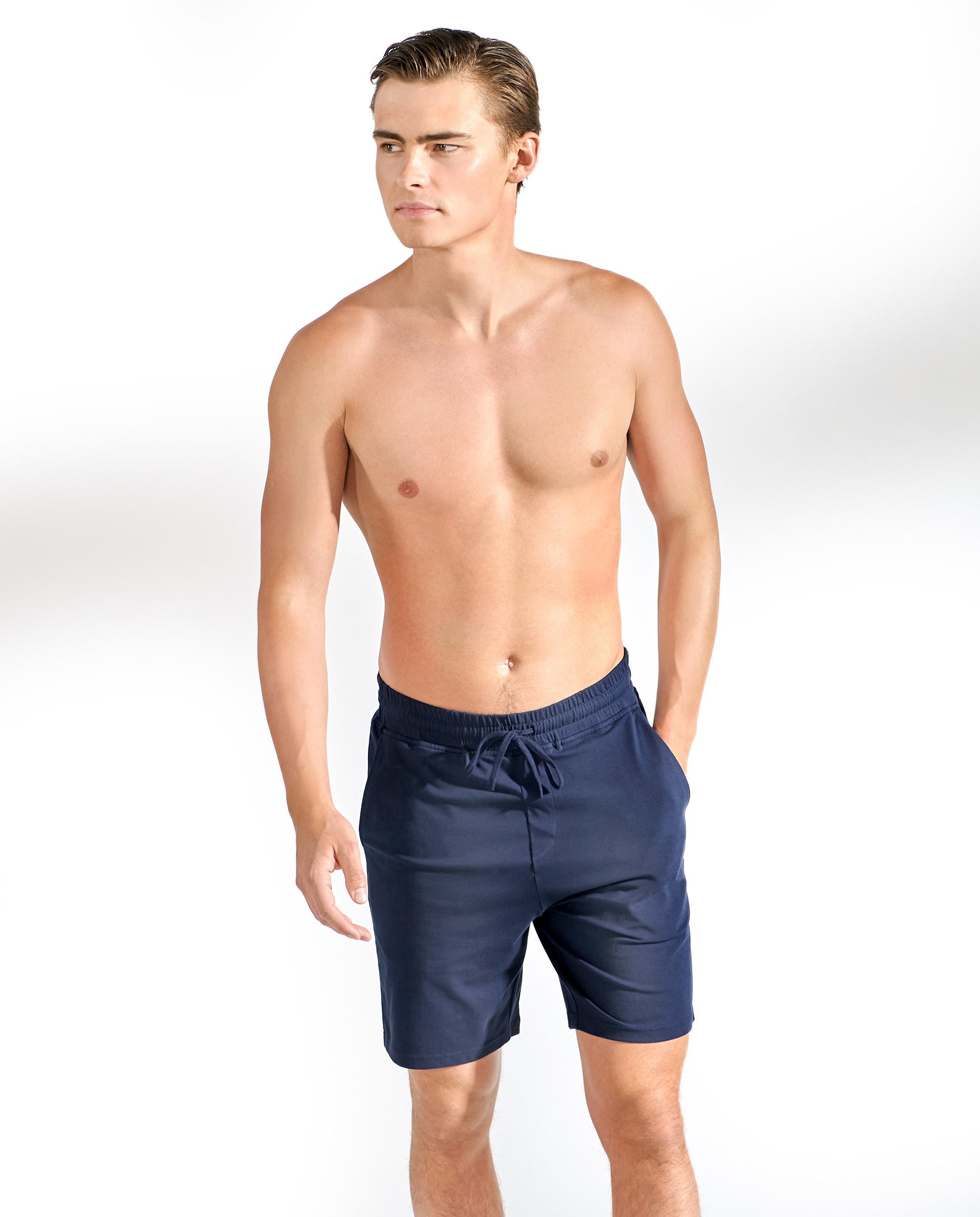 Imagem 0 de Calças de Pijama Curtas com Cintura Elástica