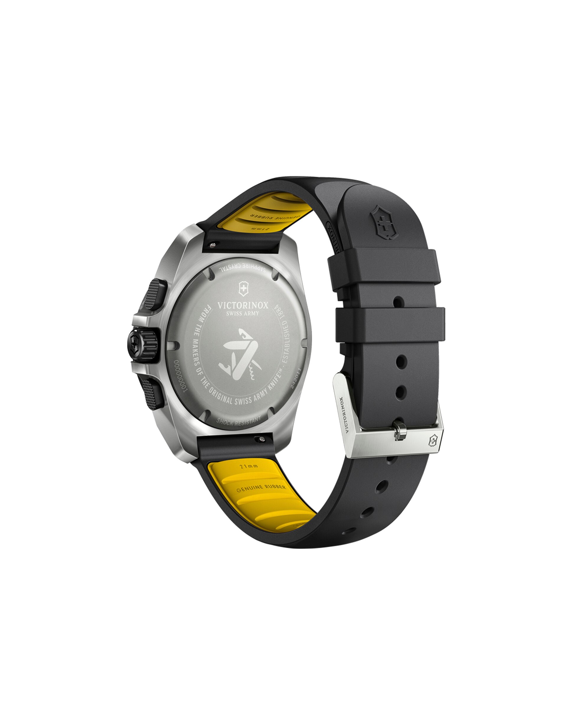 Relógio Analógico Inox V241988 1 de Borracha e Bracelete em Preto Preto-4