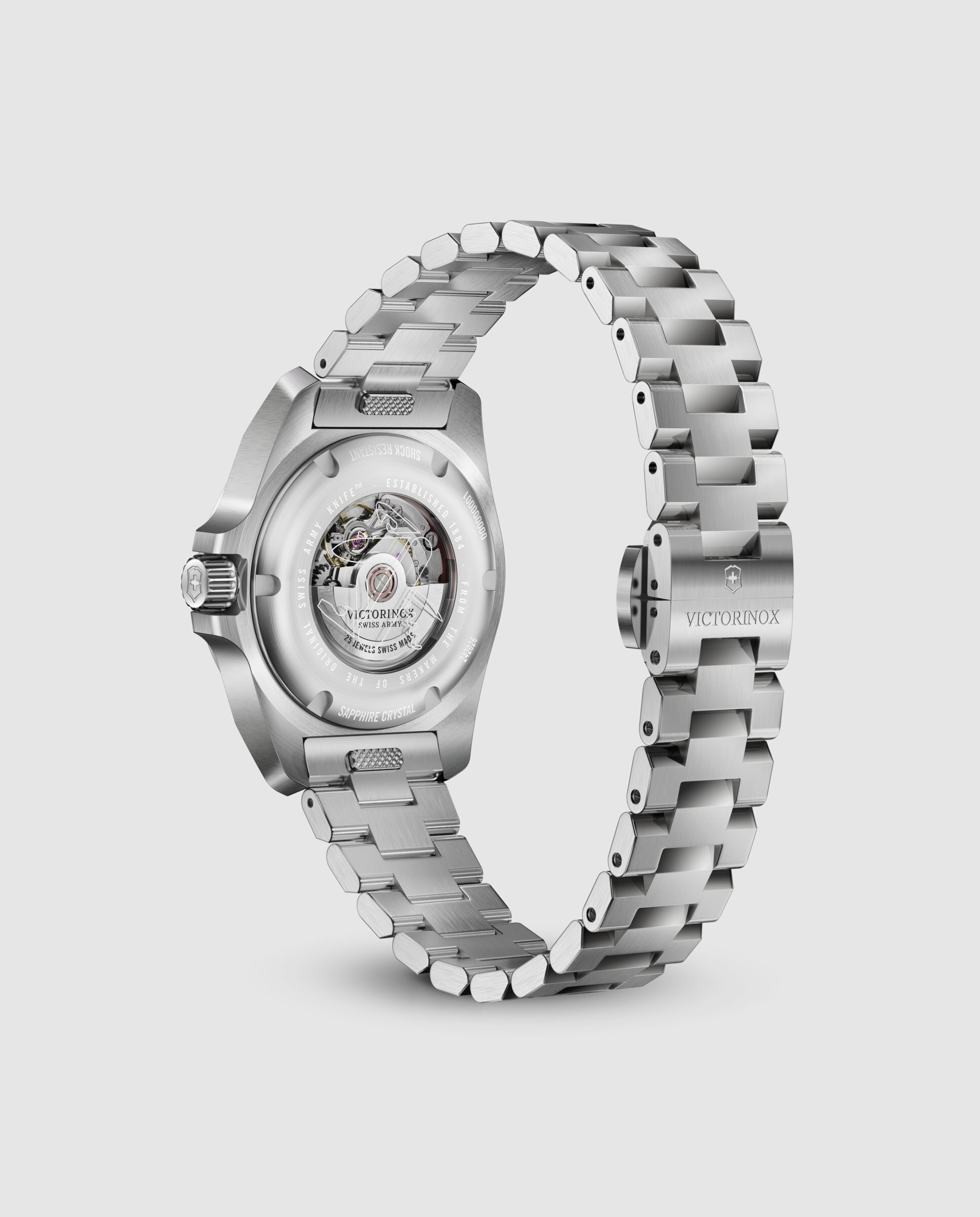 Relógio Automático Inox V242026 de Aço e Bracelete Prateada Prata-4