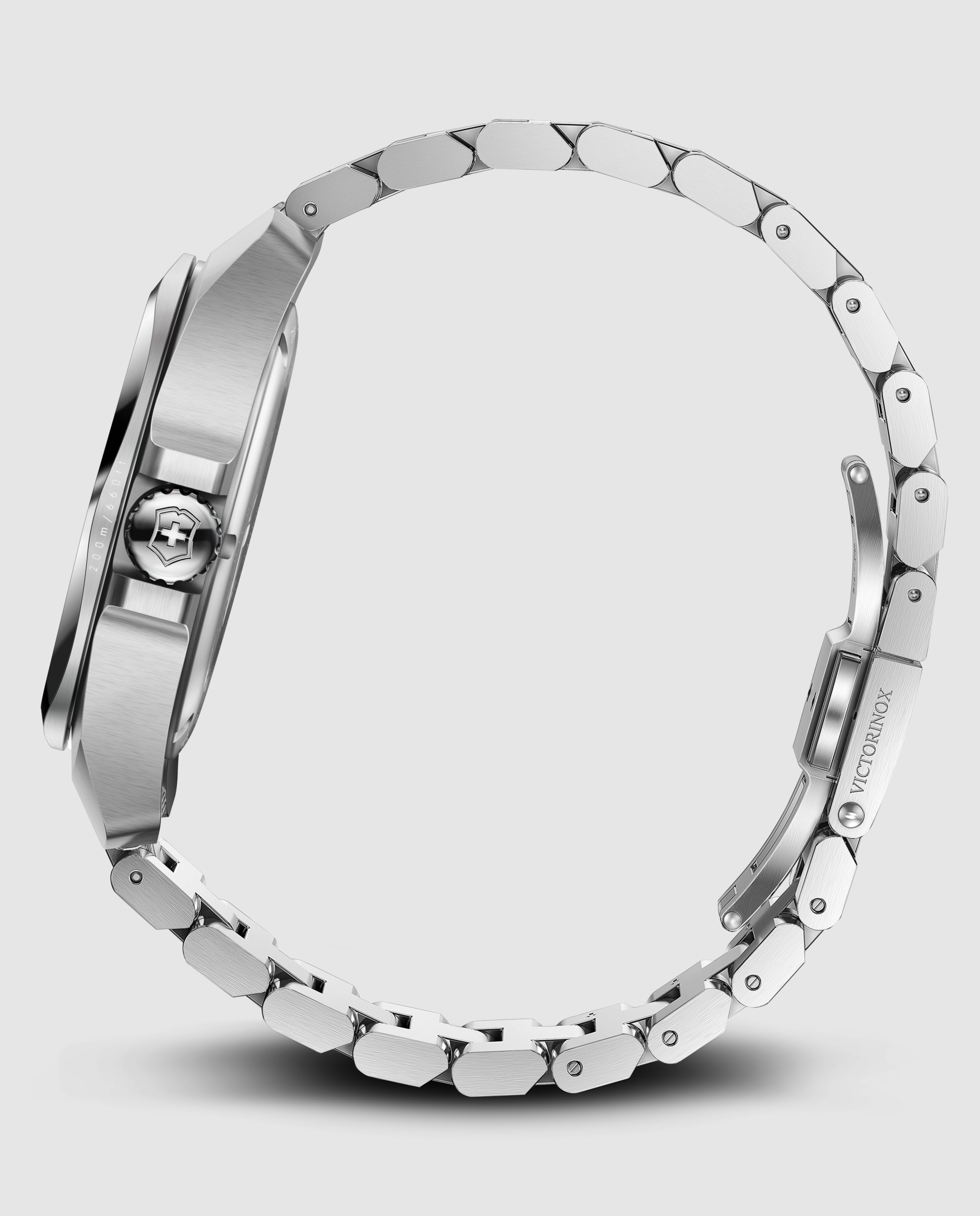 Relógio Analógico Inox V242030 de Aço e Bracelete Prateada Cinzento-4