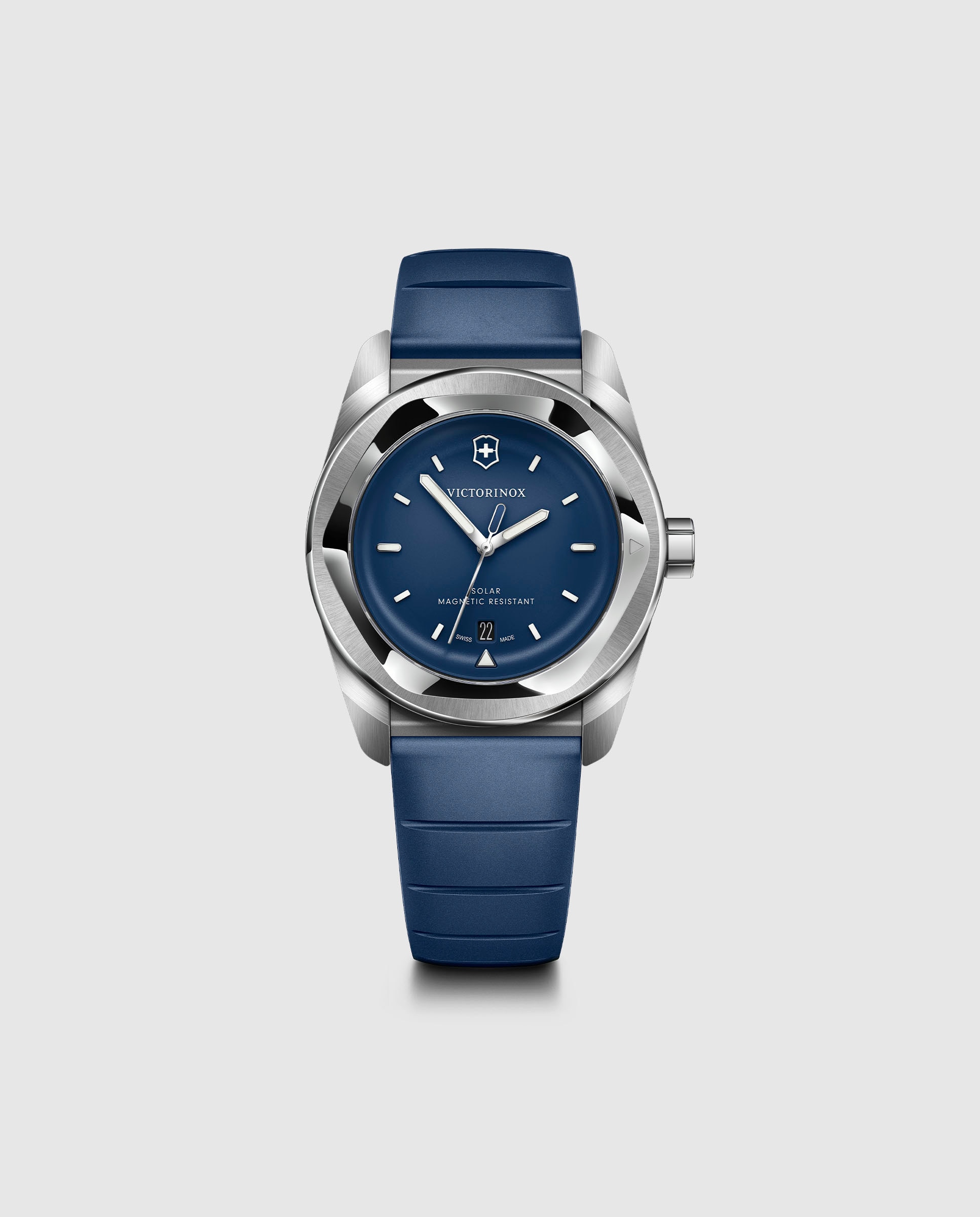 Relógio Concept One V242053 de Borracha e Bracelete Azul Azul-1