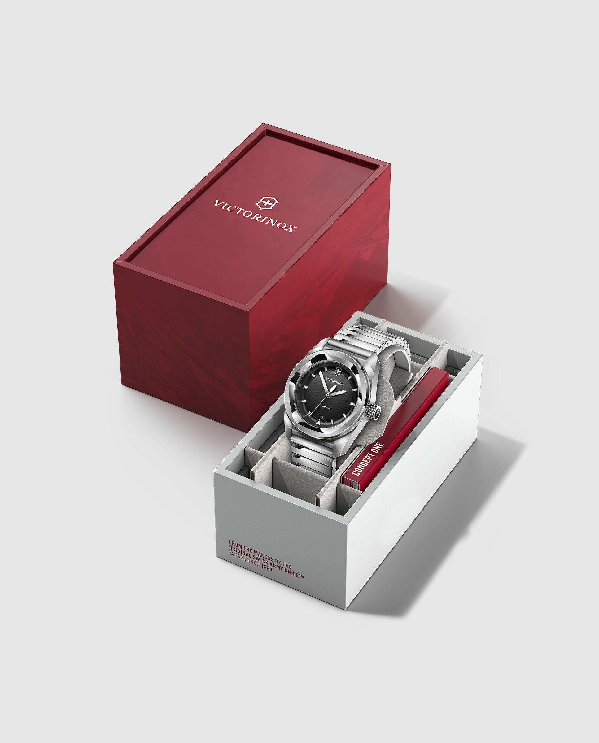 Relógio Concept One V242059 Automático de Aço e Bracelete de Aço Prata-4