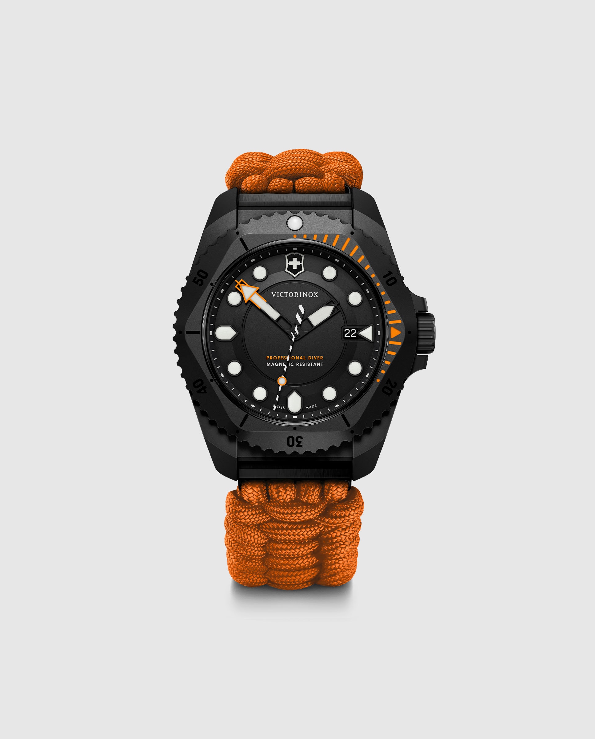 Relógio Dive Pro V2420691 de Têxtil e Bracelete Laranja Laranja-1