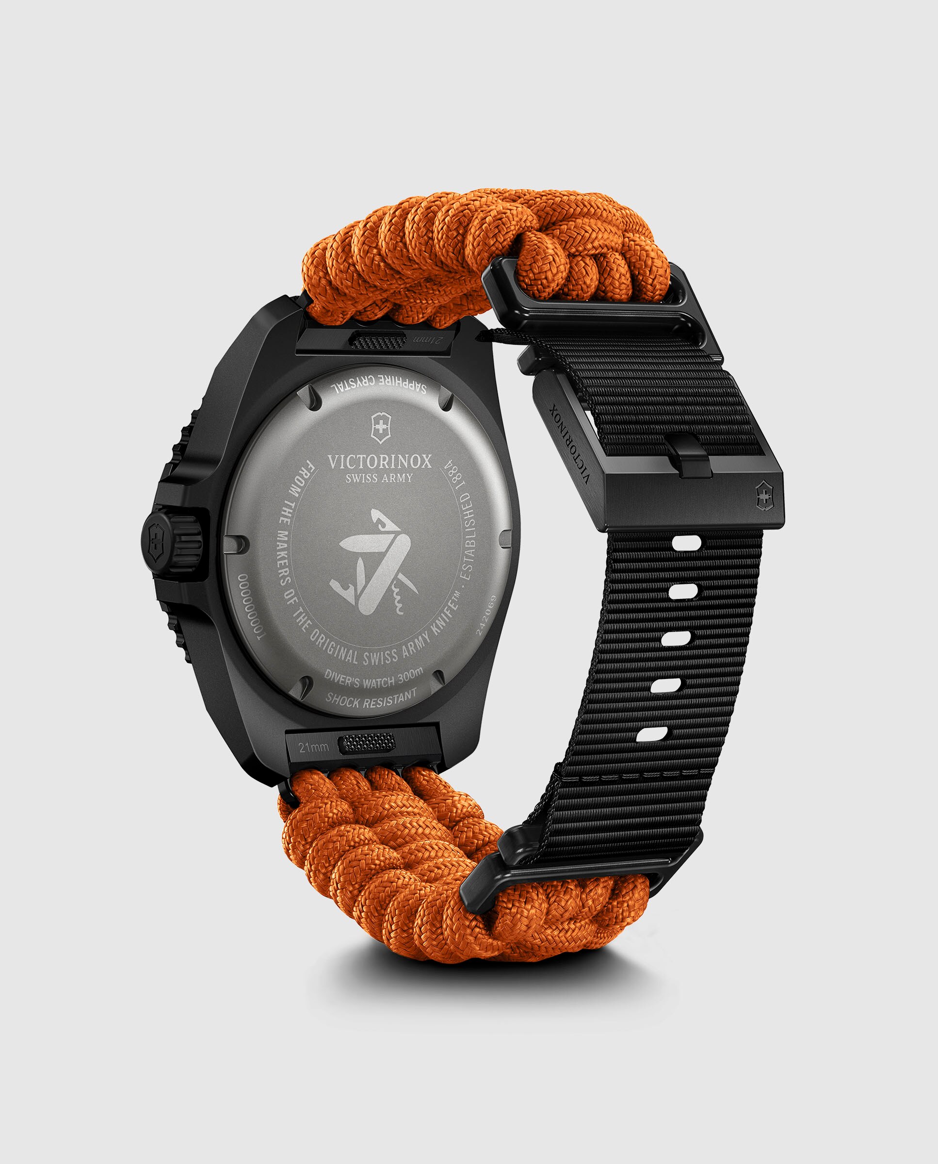 Relógio Dive Pro V2420691 de Têxtil e Bracelete Laranja Laranja-3