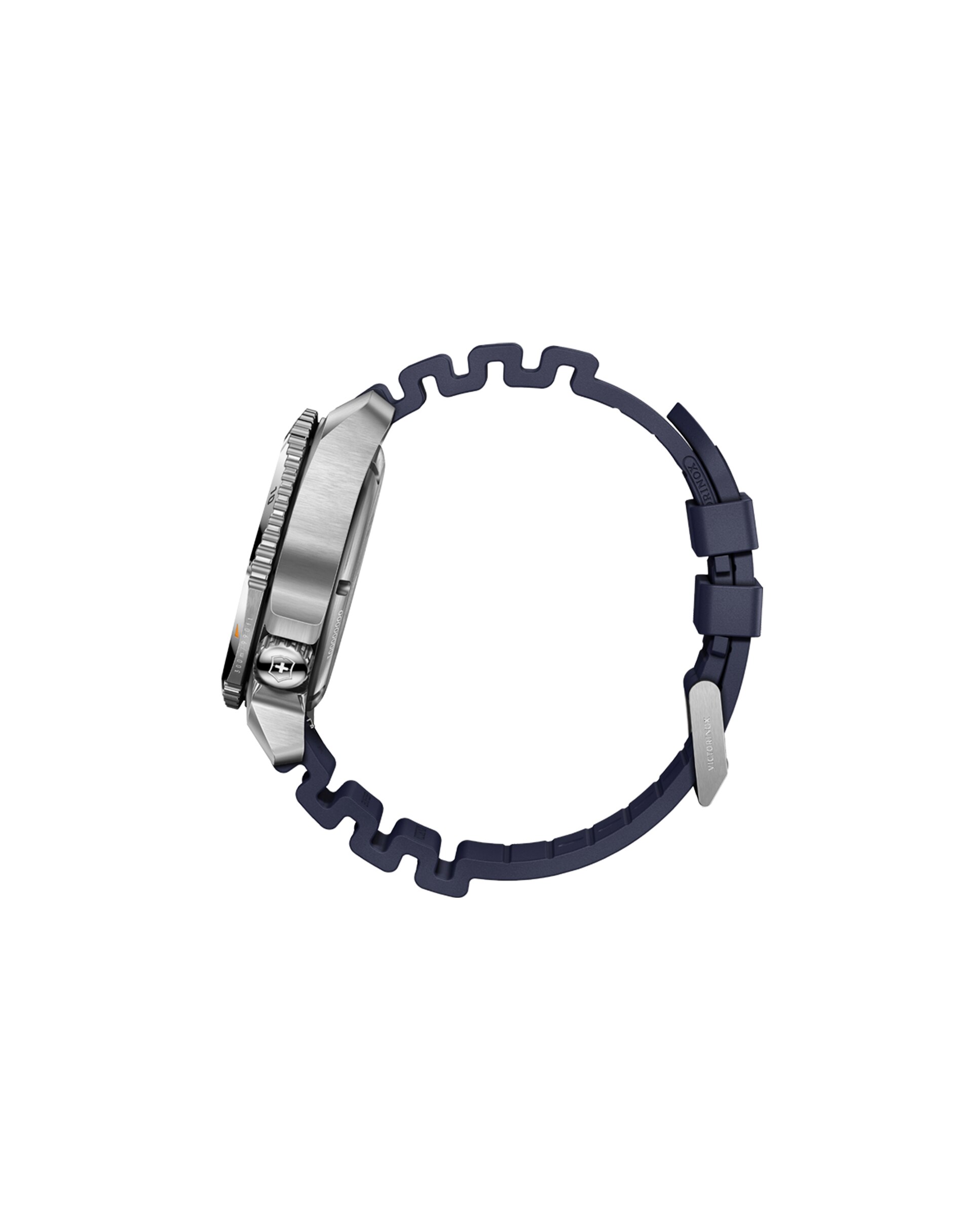 Relógio Automático Dive Pro V241995 de Borracha e Bracelete Azul Azul-marinho-3