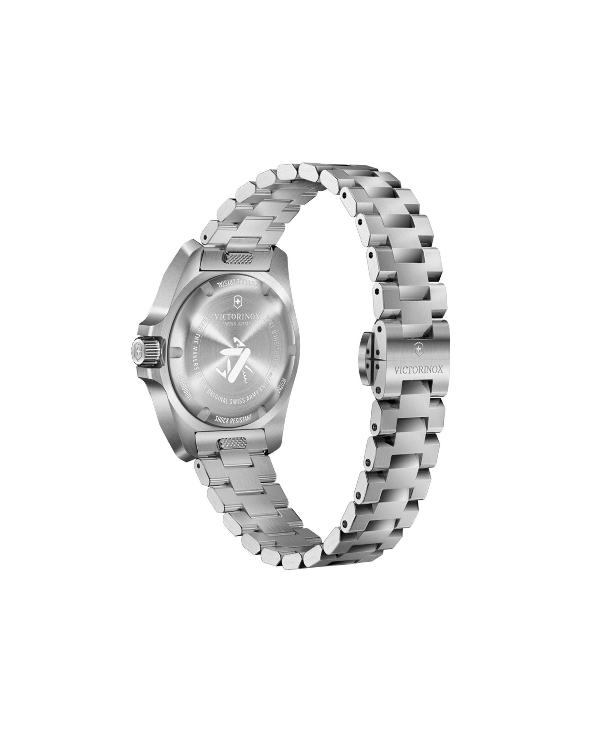 Relógio Analógico Inox V242036 de Aço e Bracelete Prateada em Cinzento Prata-3
