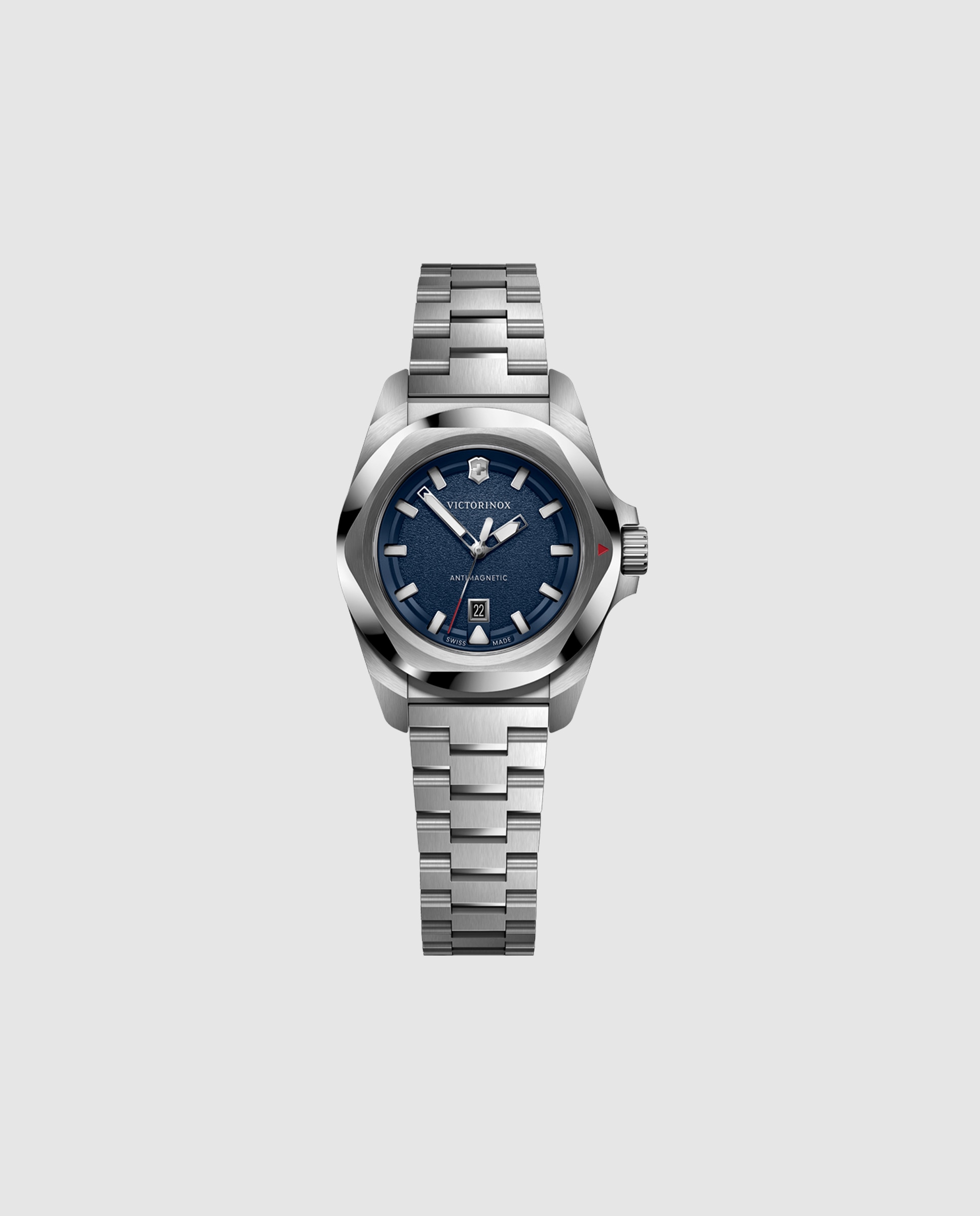 Relógio Analógico Inox V242038 de Aço e Bracelete Prateada em Cinzento Prata-1