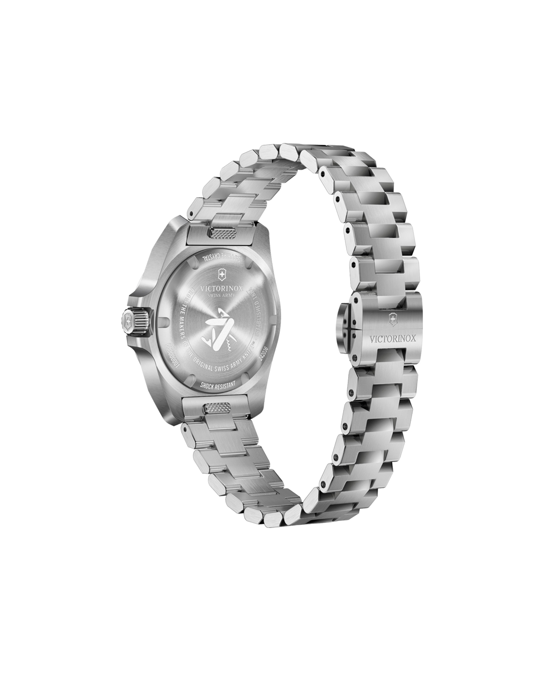 Relógio Analógico Inox V242038 de Aço e Bracelete Prateada em Cinzento Prata-3