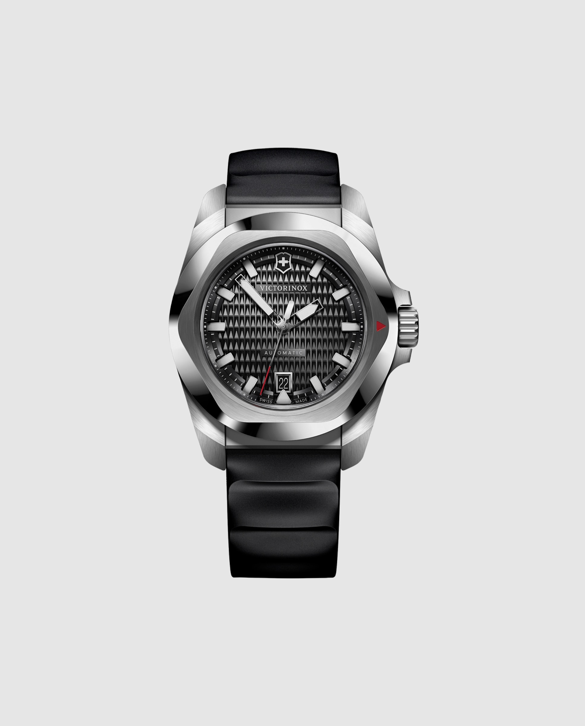 Relógio Automático Inox V242039 de Borracha e Bracelete Preta Preto / Crómio-1