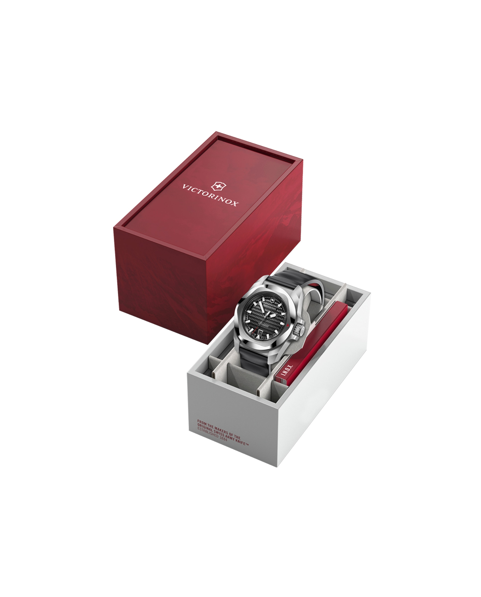 Relógio Automático Inox V242039 de Borracha e Bracelete Preta Preto / Crómio-4