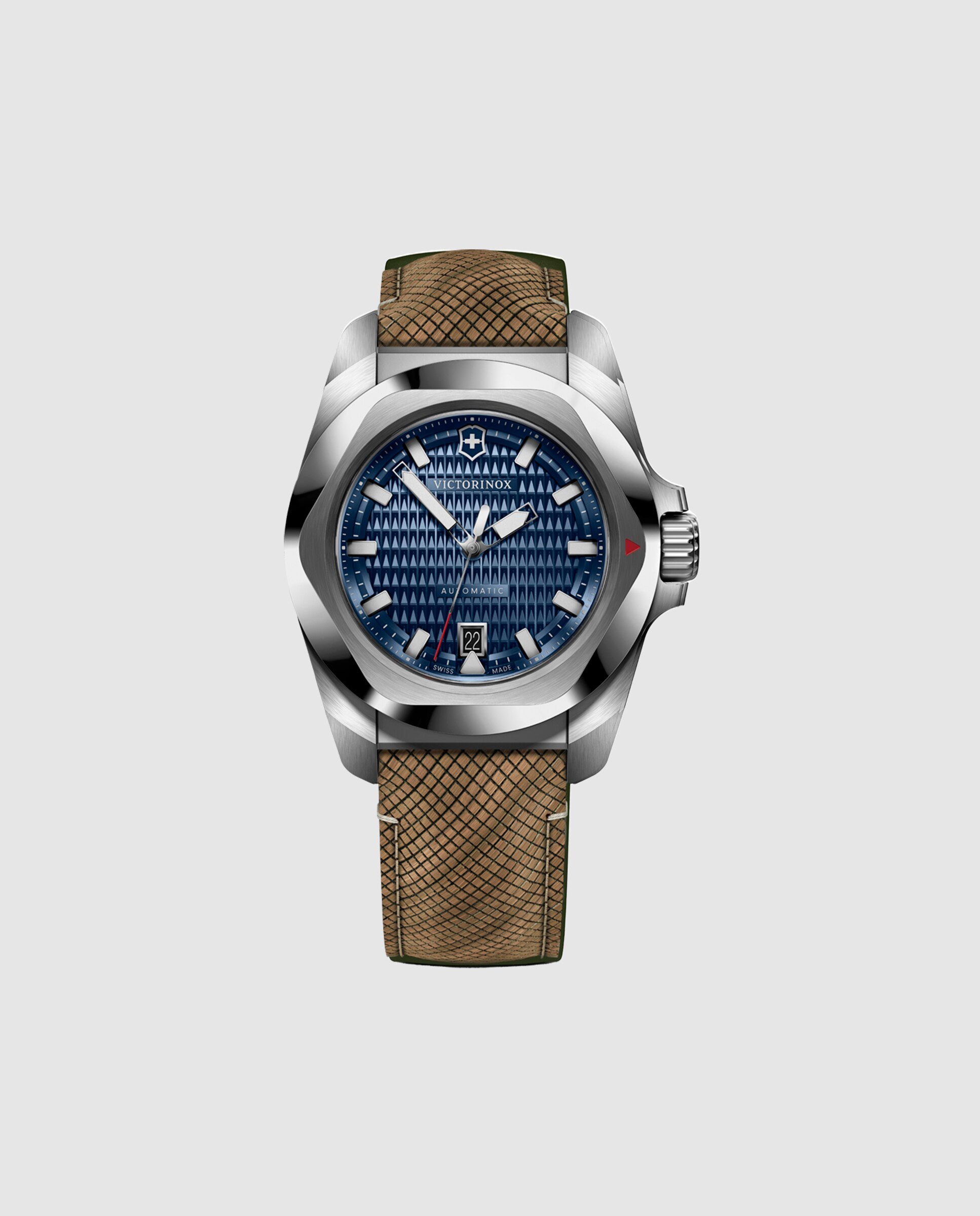 Imagem 0 de Relógio Automático Inox V242018 1 de Borracha e Bracelete em Castanho