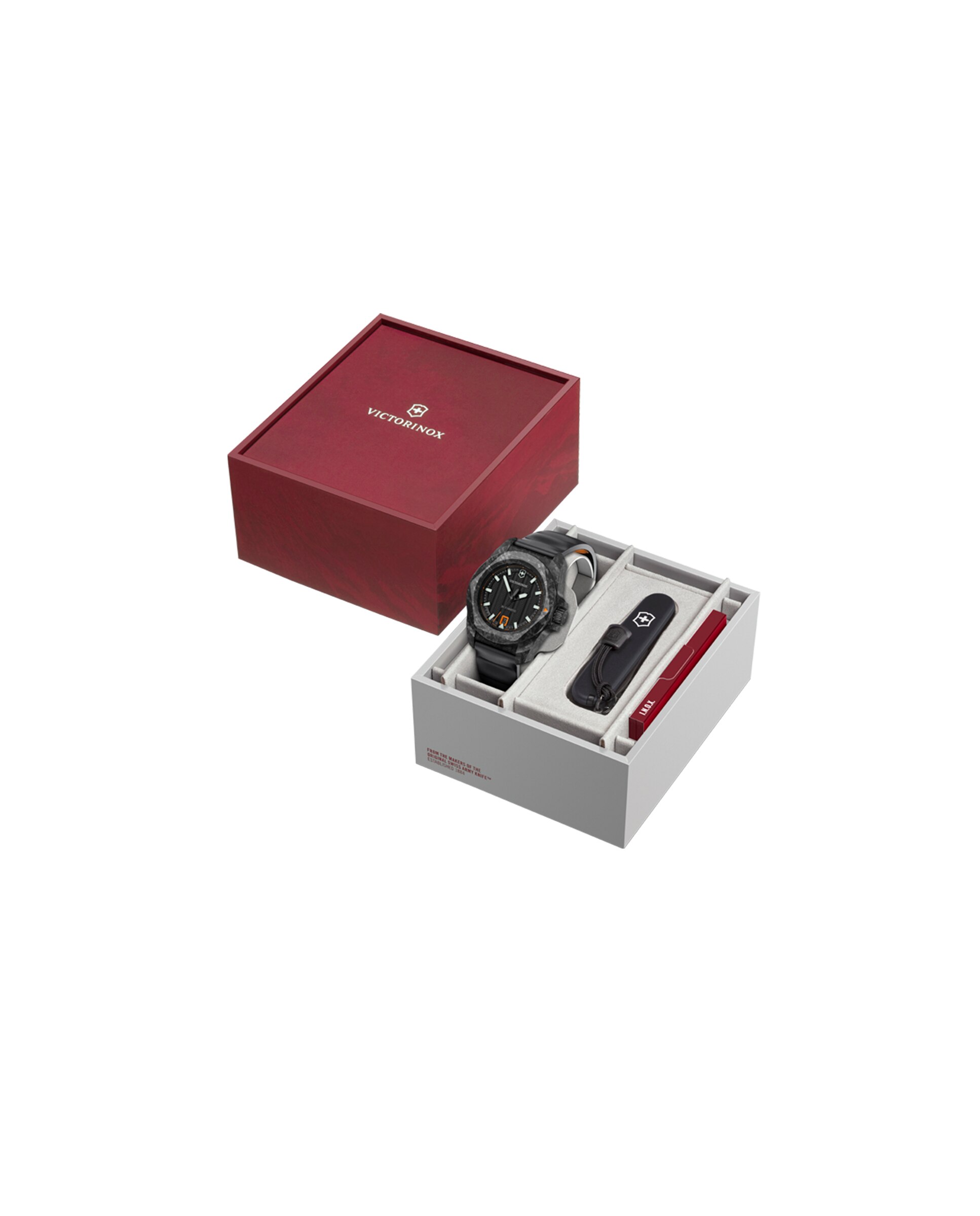 Relógio Automático Inox V242023 1 de Borracha e Bracelete Preta Preto / Laranja-4