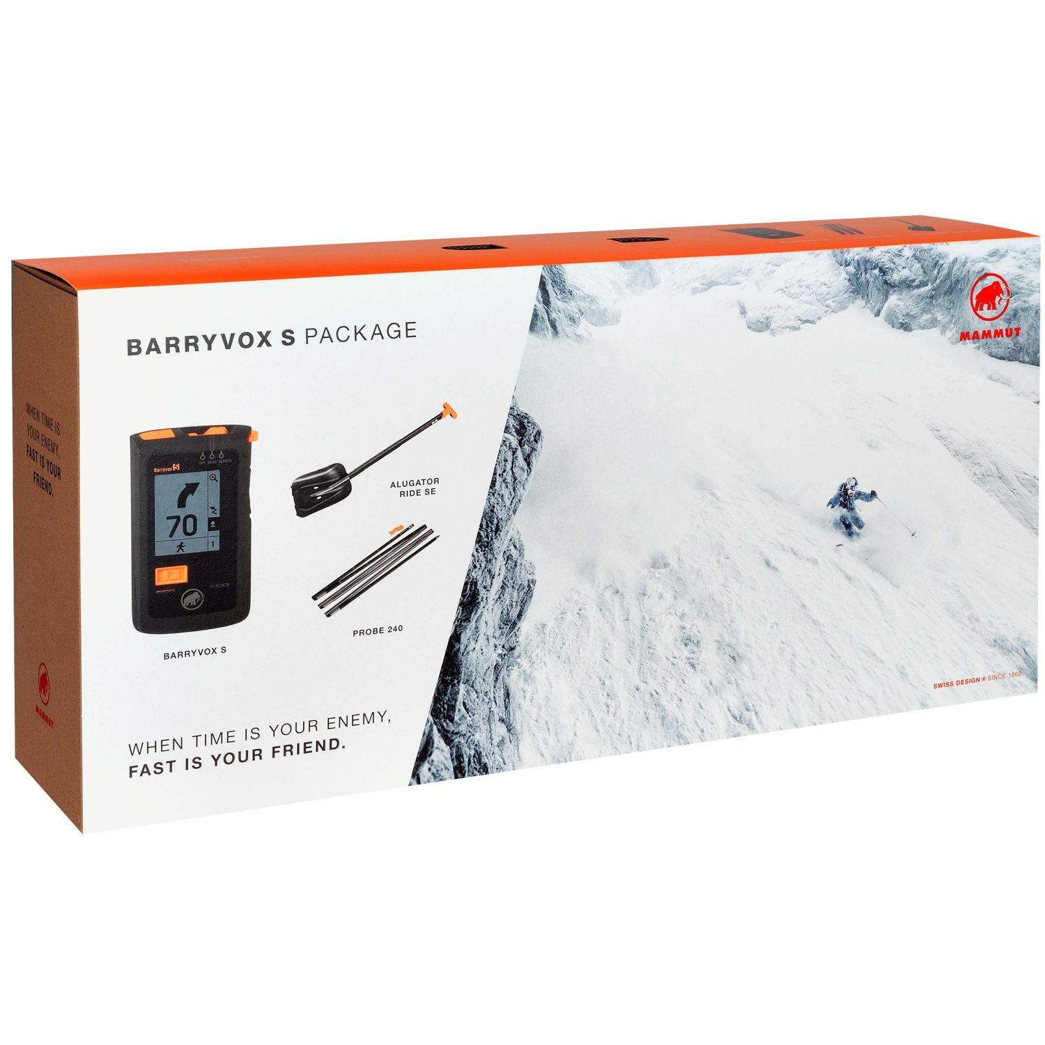 Pack Anti-avalanches Barryvox S Mammut Preto-1