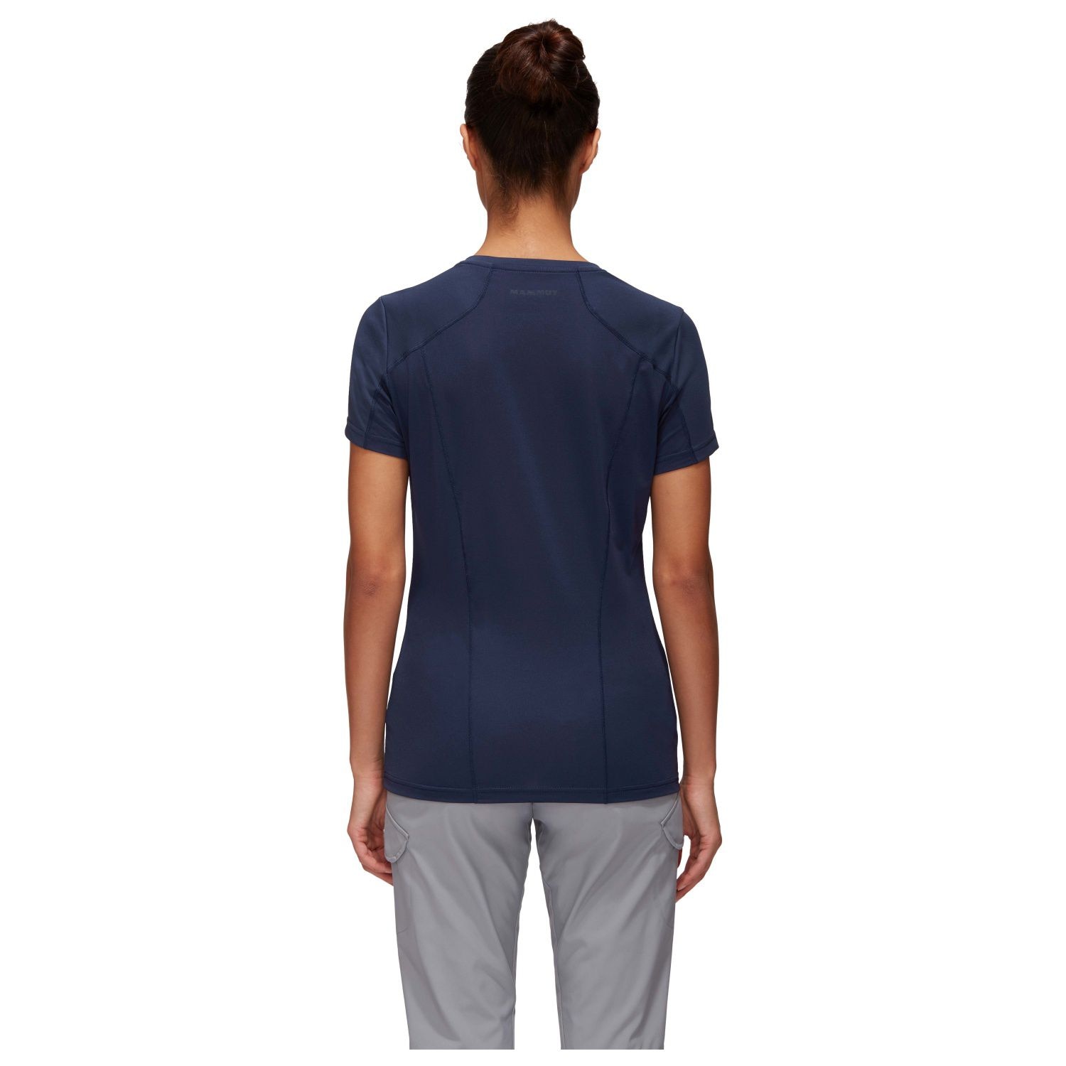 T-shirt de Montanha Sertig Mammut Azul-marinho-2