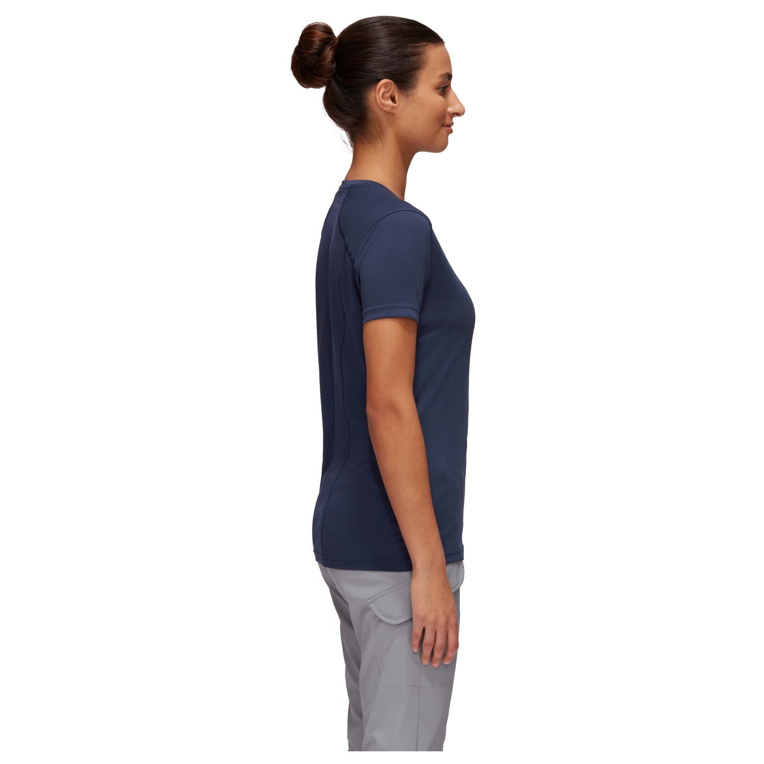 T-shirt de Montanha Sertig Mammut Azul-marinho-4