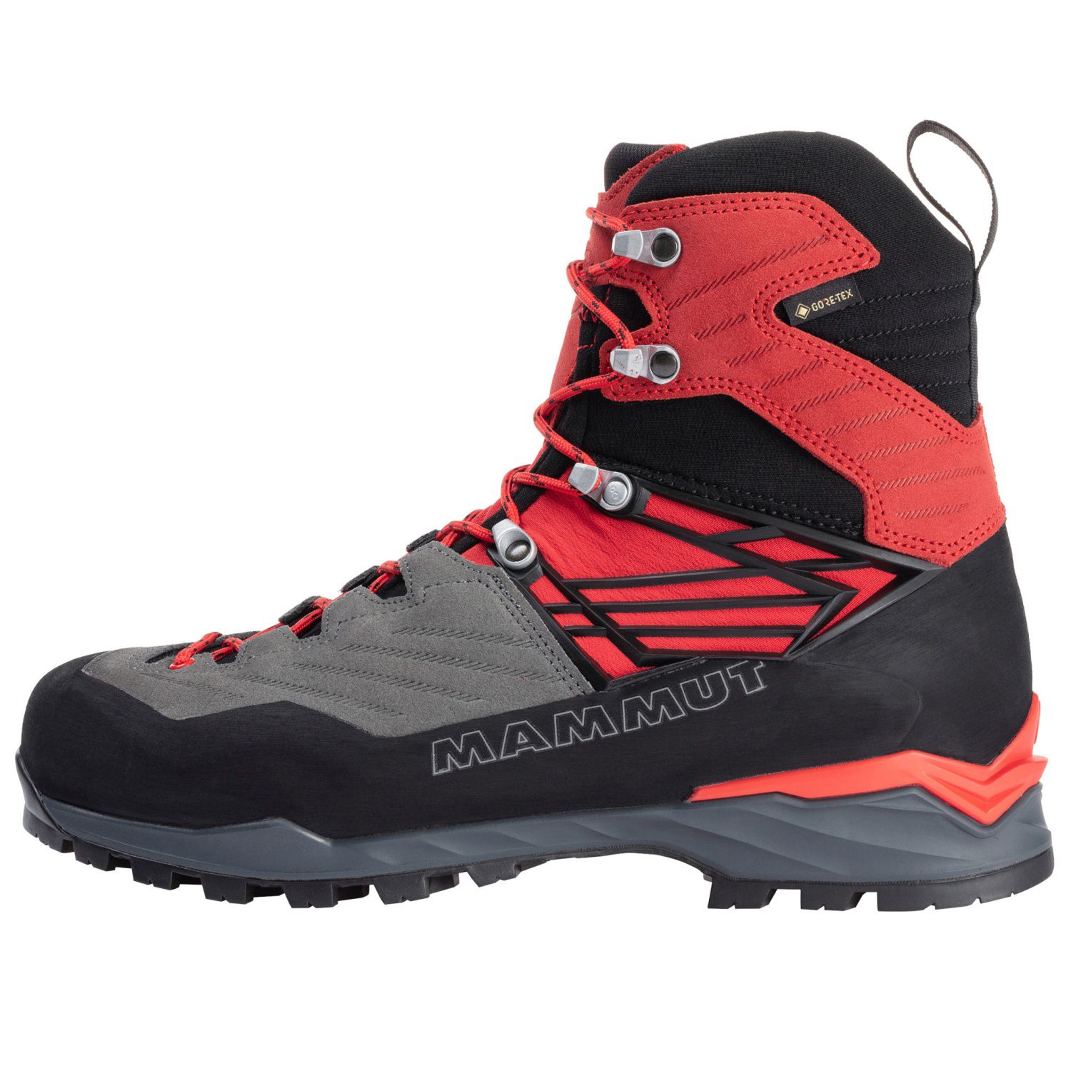 Botas de Montanha Kento Pro High Gore-tex Mammut Preto / Vermelho-4