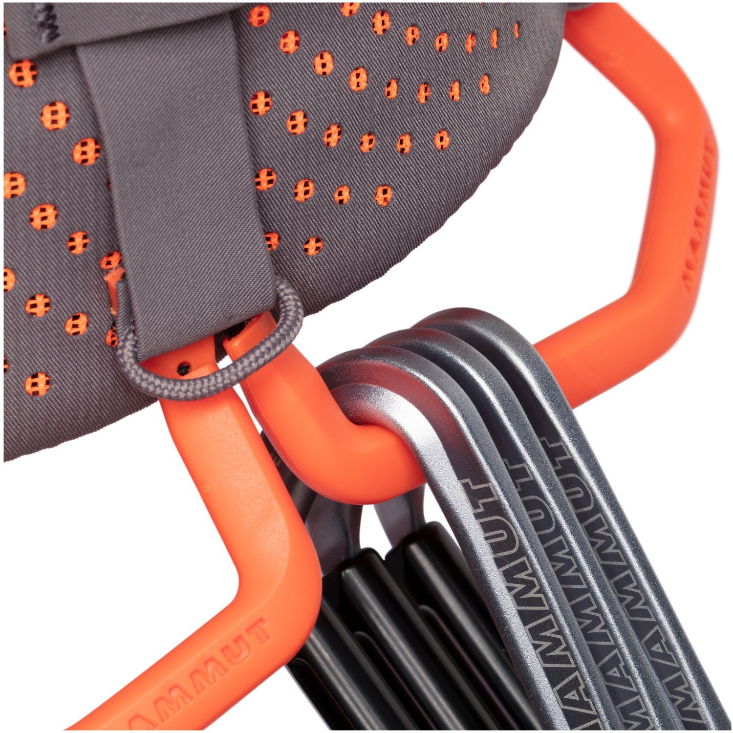 Arnês de Escalada Comfort Fast Adjust Mammut Laranja-5