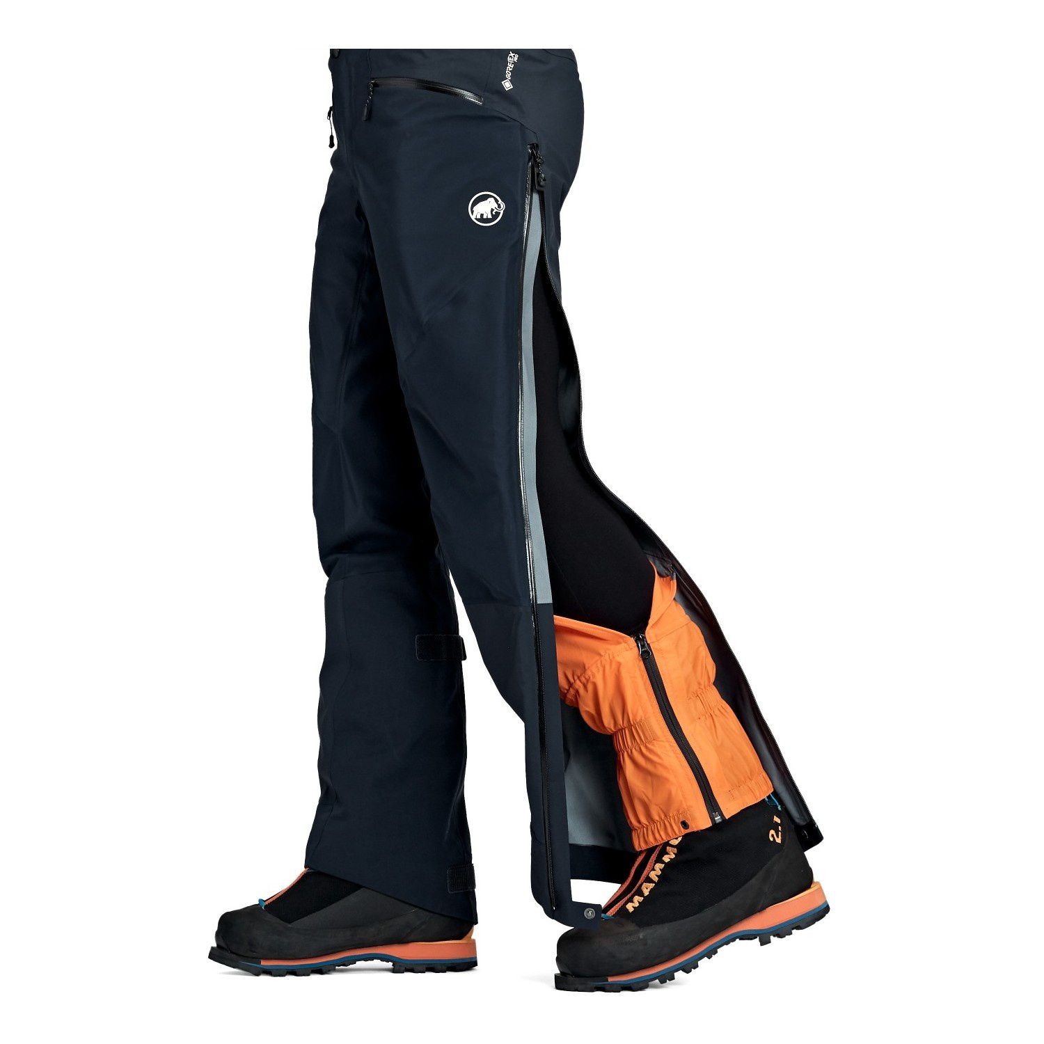 Calças de Montanha NORDWAND GORE-TEX PRO Mammut Azul-marinho-4