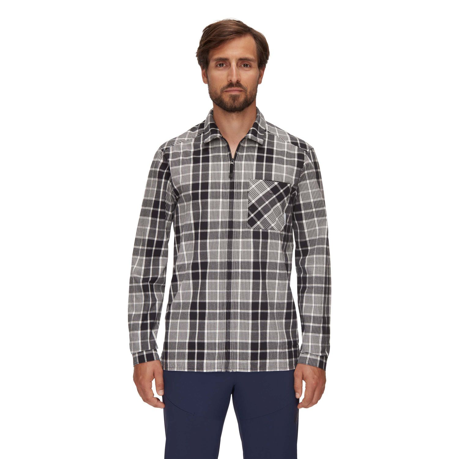 Camisa de Montanha Tamaro Mammut Preto-3