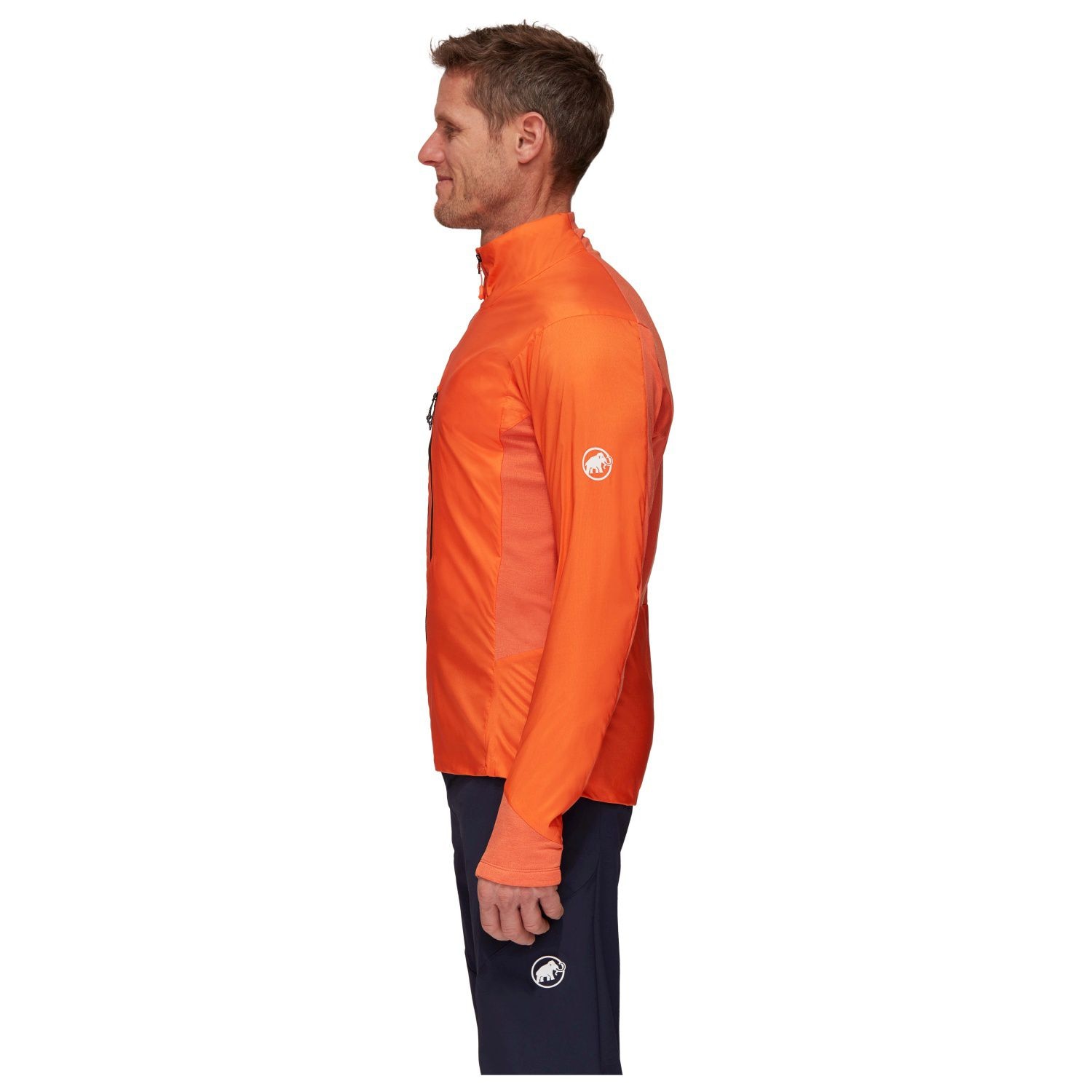 Casaco de Fibra Sintética Eigerjoch Hybrid Mammut Laranja-6