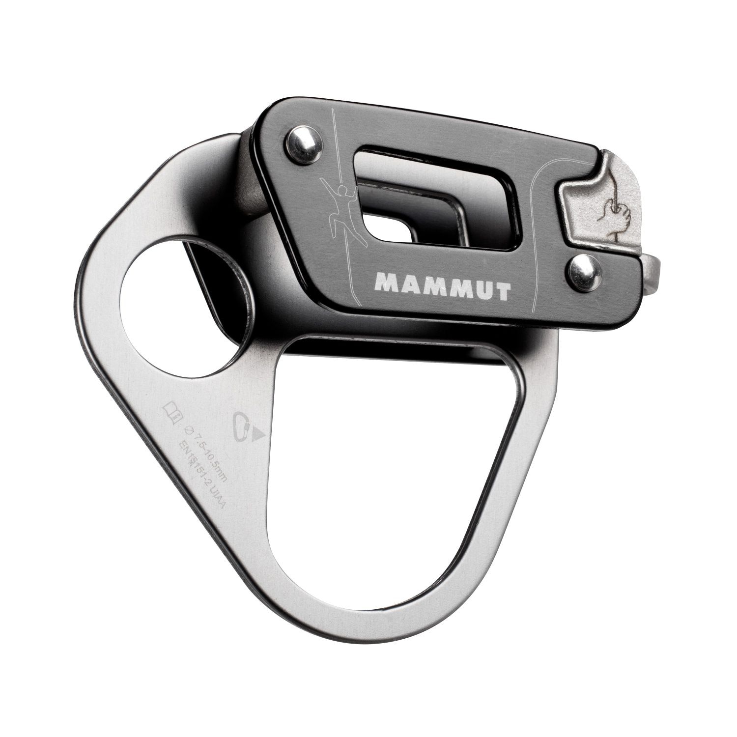 Asegurador de Escalada Nordwand Alpine Mammut Preto-2