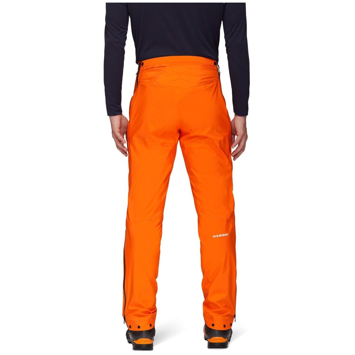 Calças de Montanha Nordwand Light Impermeáveis Mammut Laranja-forte-3