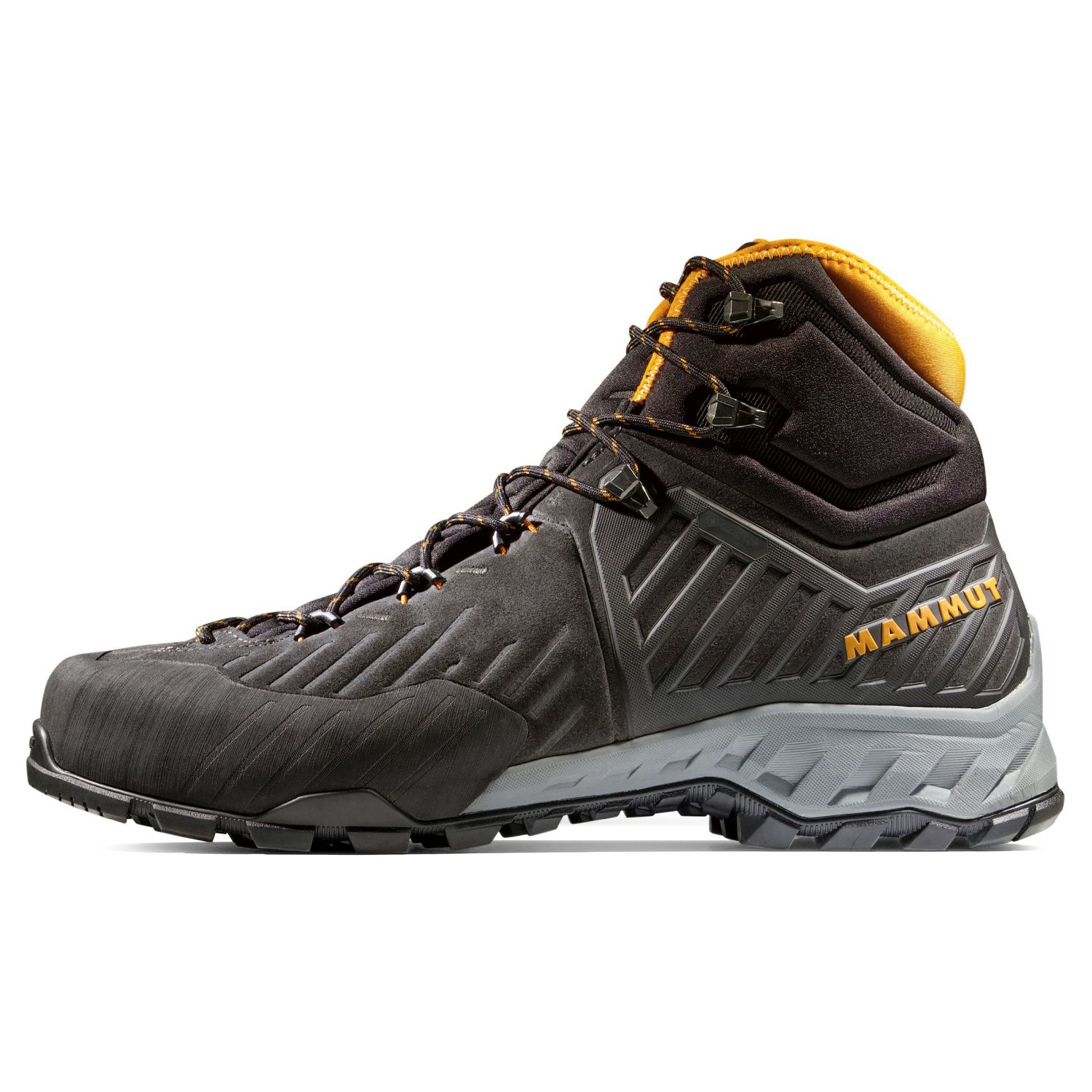 Botas de Montanha Alnasca Pro Ii Mid Gore-tex Mammut Preto-3