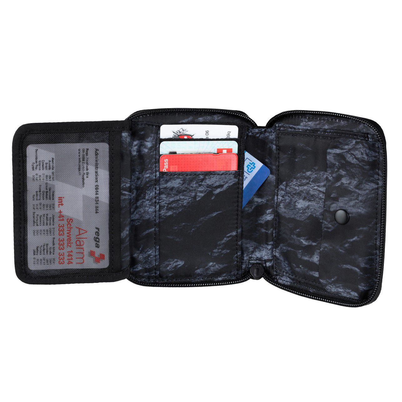 Carteira Seon Zip Mammut Preto-2