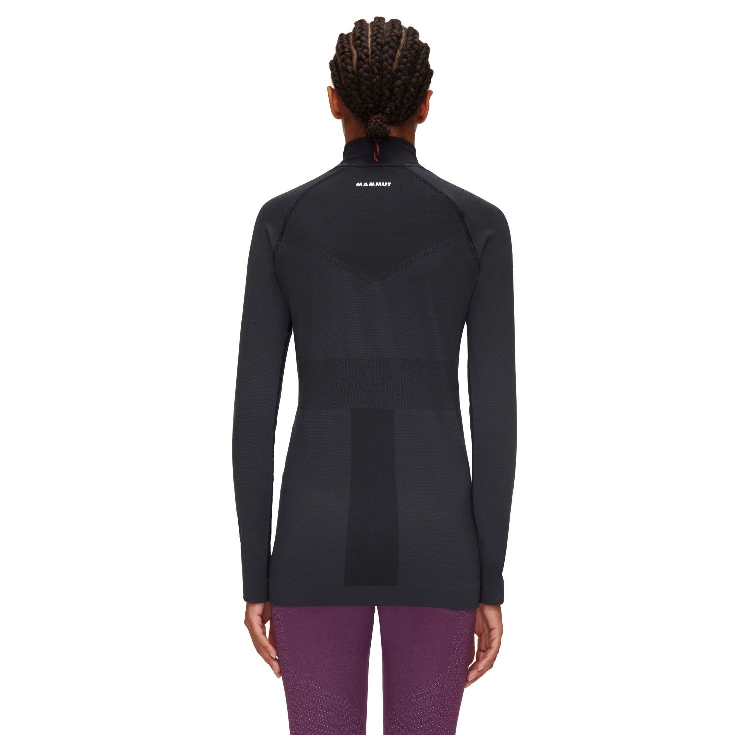 T-shirt de Montanha Trift Half Zip Mammut Preto-2