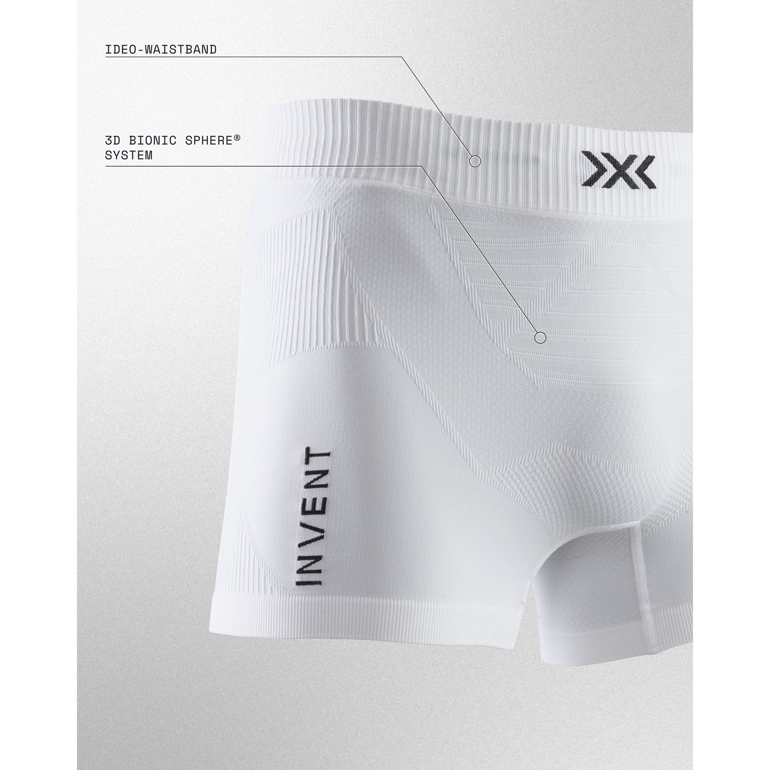 Boxer Invent X-bionic Branco-3