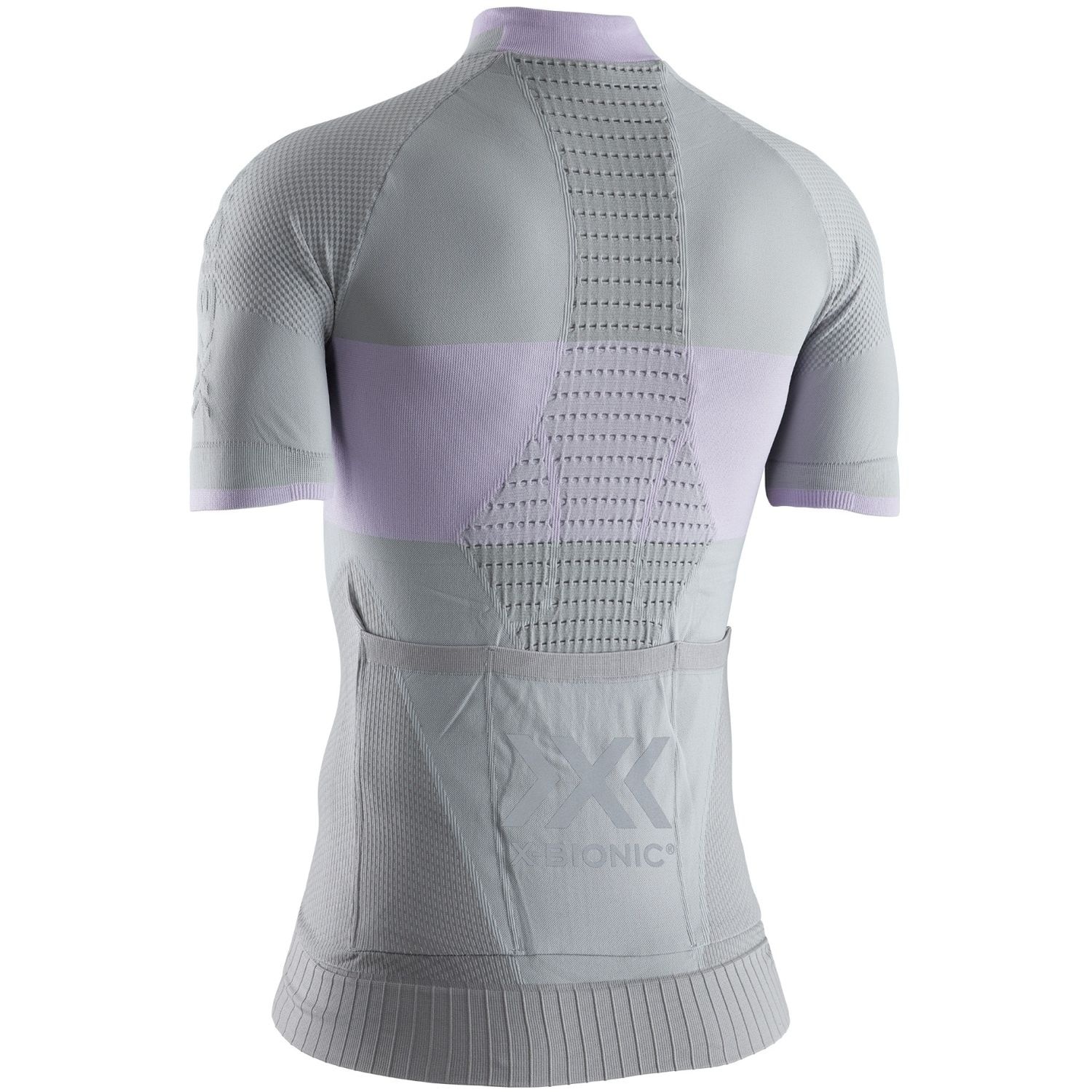 Maillot de Ciclismo Invent Bike Race Zip X-bionic Cinzento-3