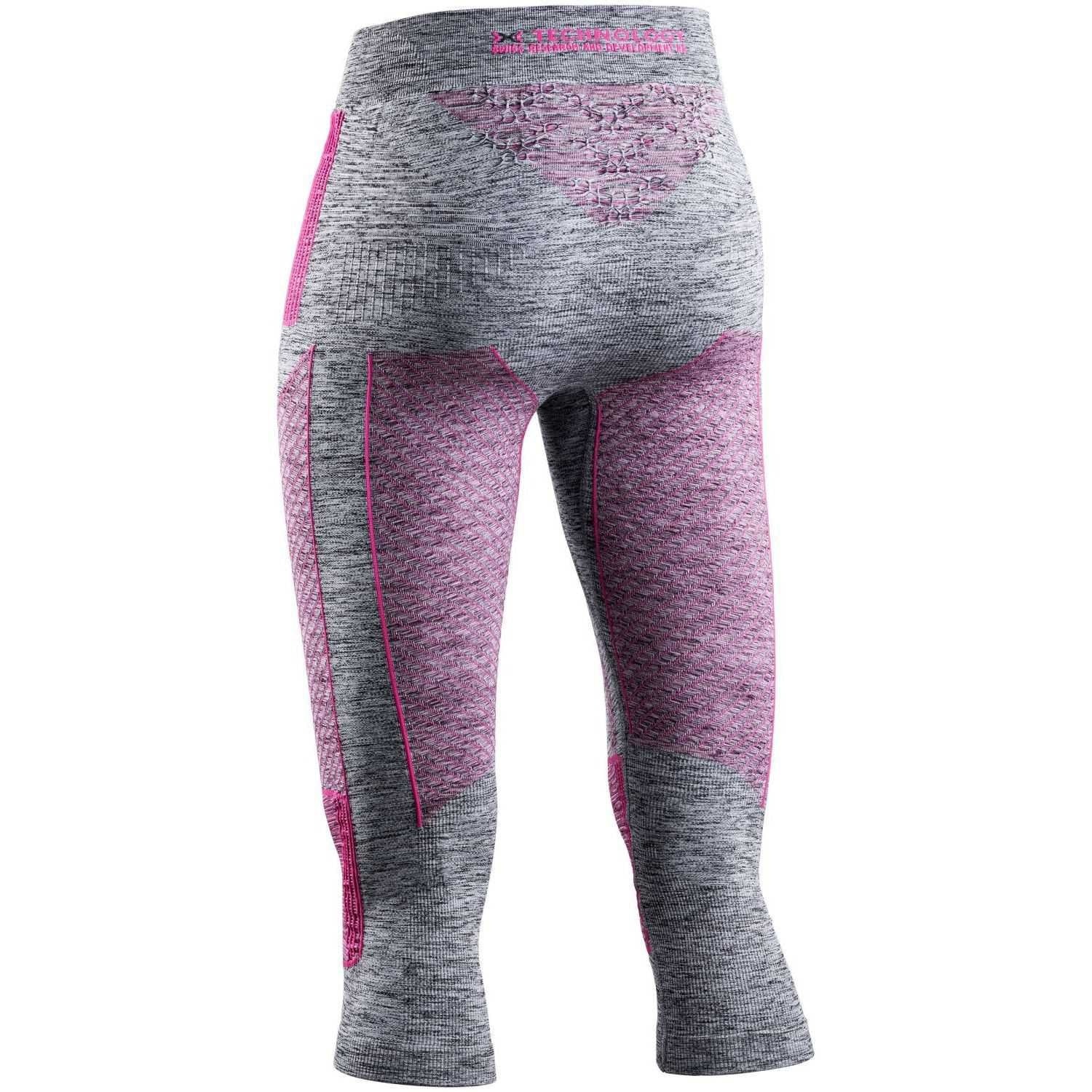 Leggings de Ski Energy Accumulator 4 0 Melange X-bionic Cinzento / Rosa-3