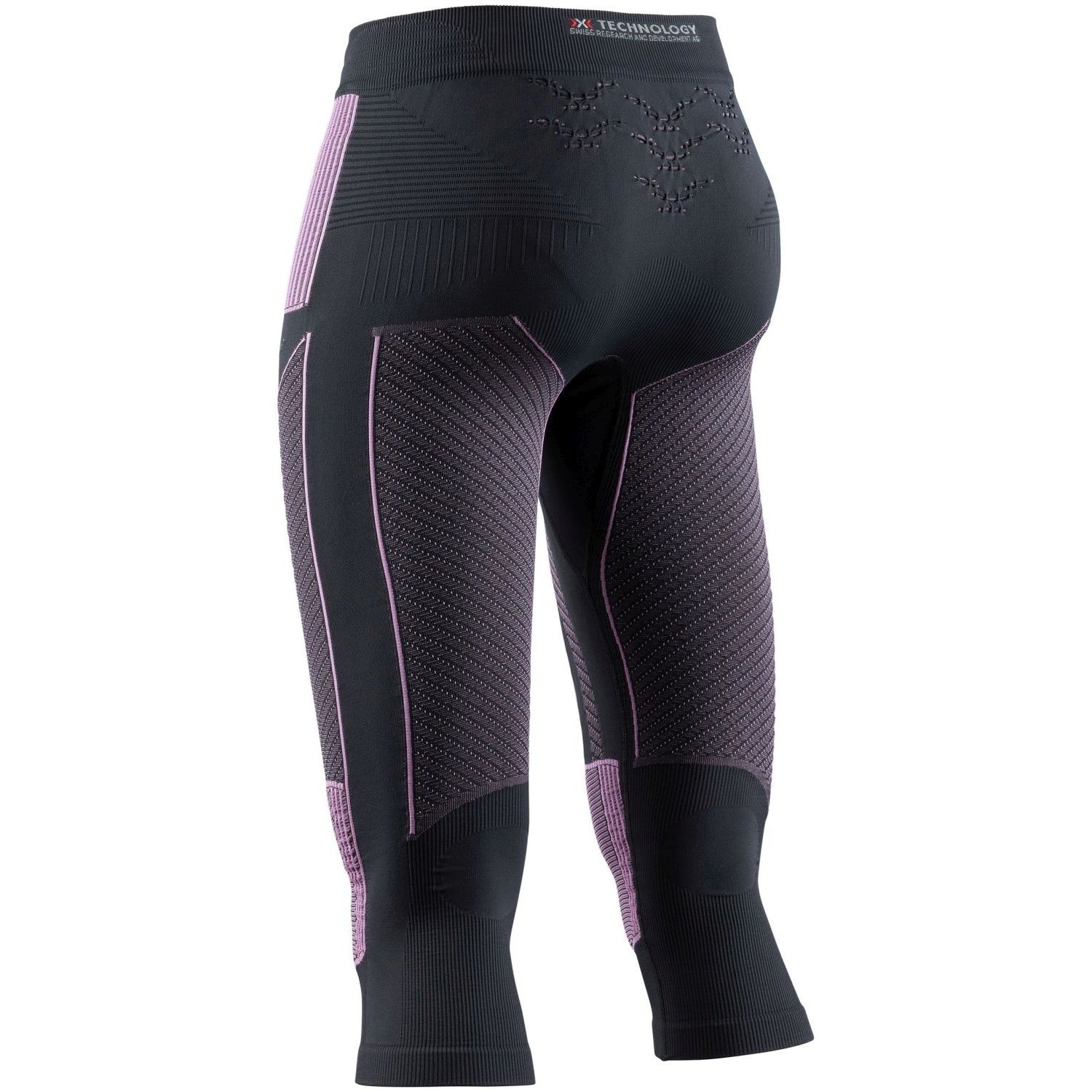 Leggings de Ski Energy Accumulator 4 0 X-bionic Cinzento / Rosa-3