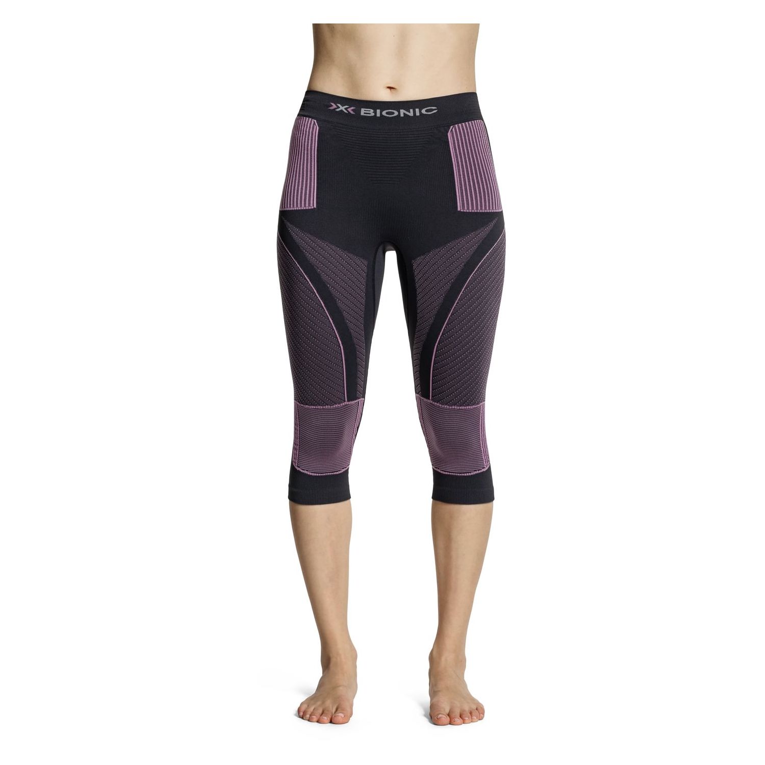 Leggings de Ski Energy Accumulator 4 0 X-bionic Cinzento / Rosa-4