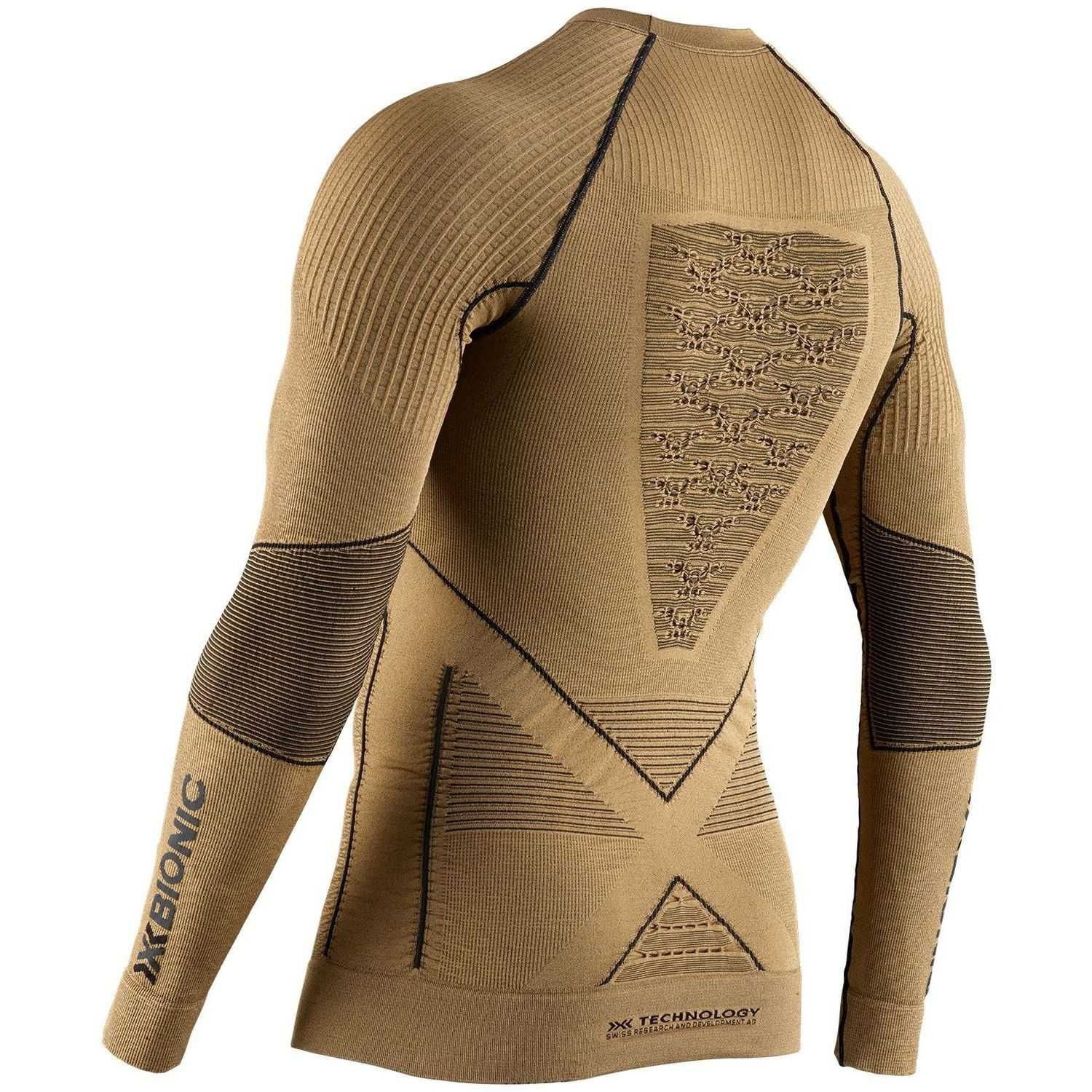 T-shirt Térmica Radiactor 4 0 X-bionic Camel-2