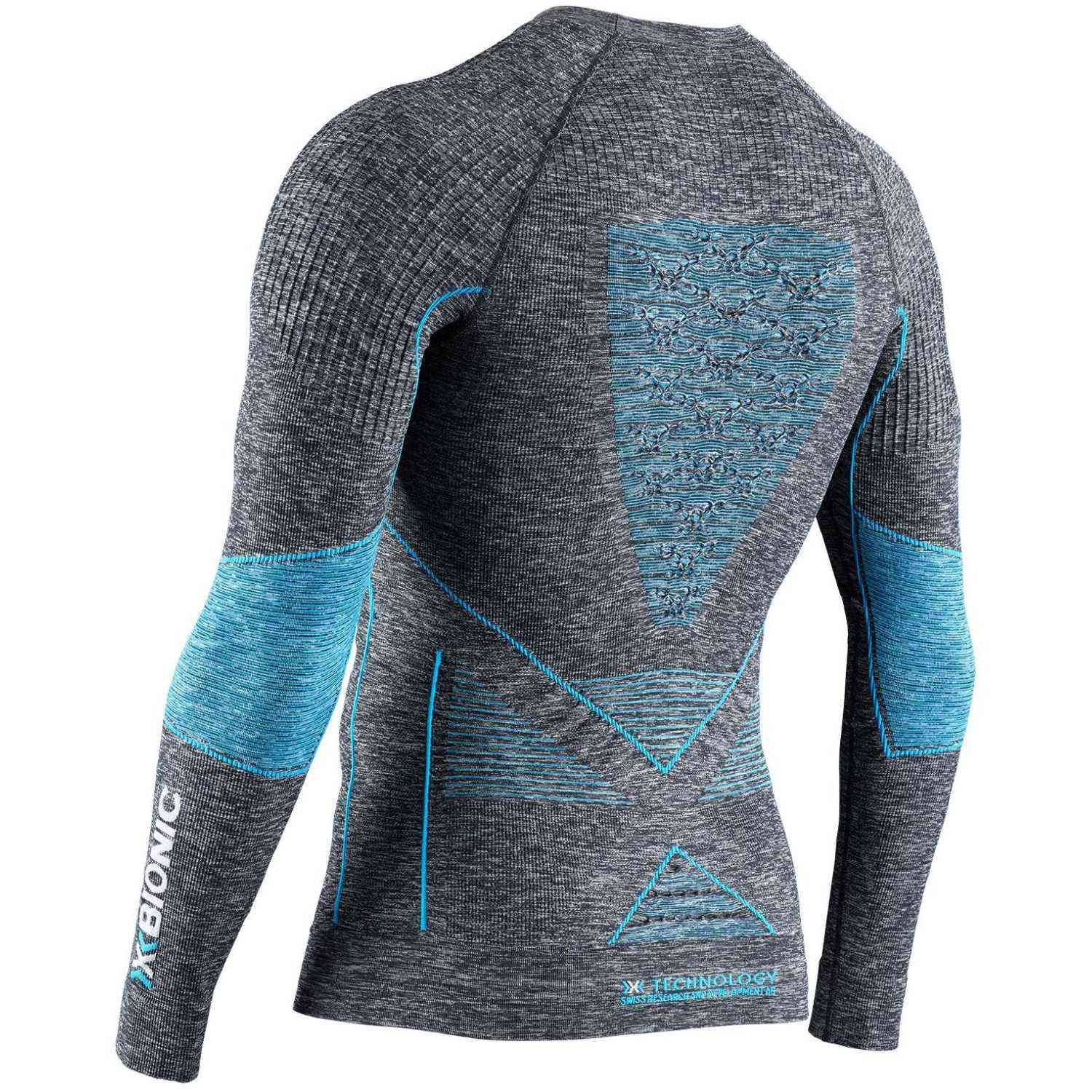 T-shirt de Ski Energy Accumulator 4.0 Melange X-bionic Cinzento-3