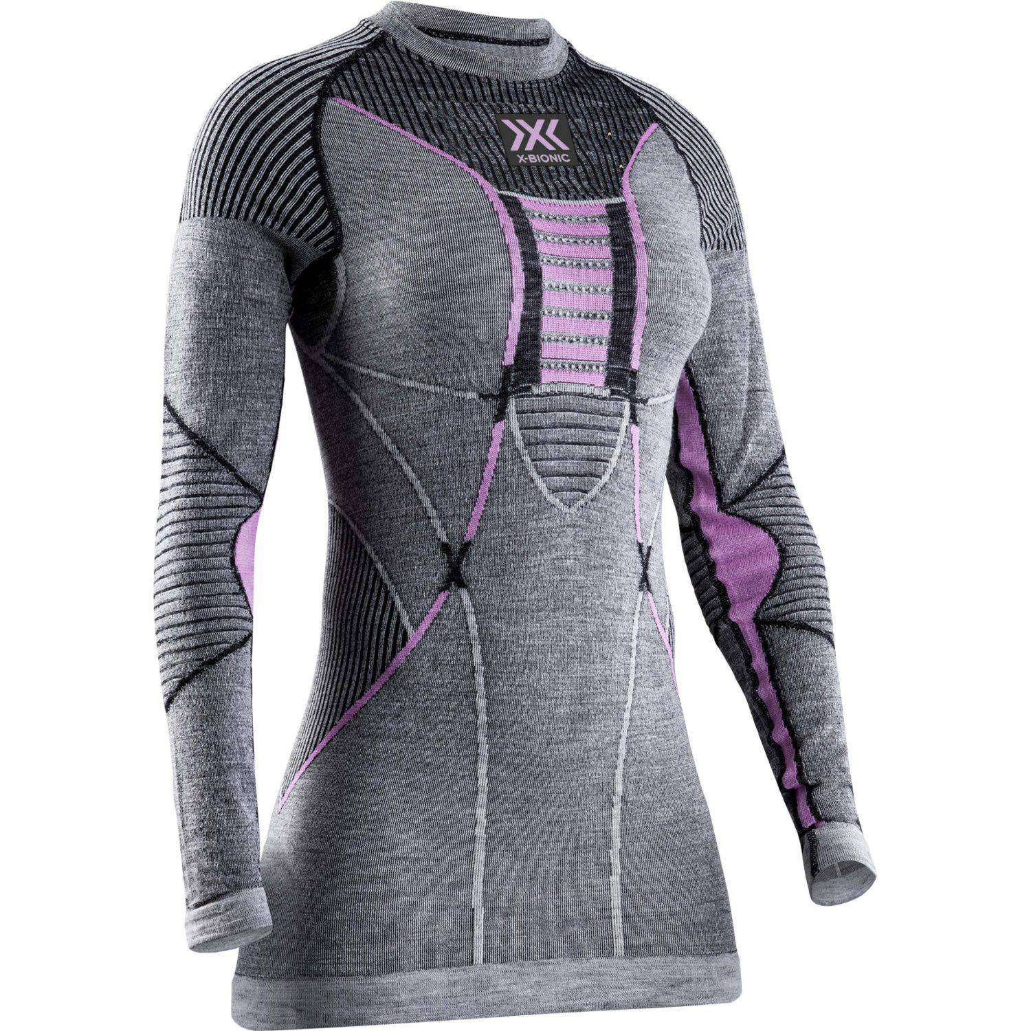 T-shirt de Ski Merino X-bionic Cinzento-3