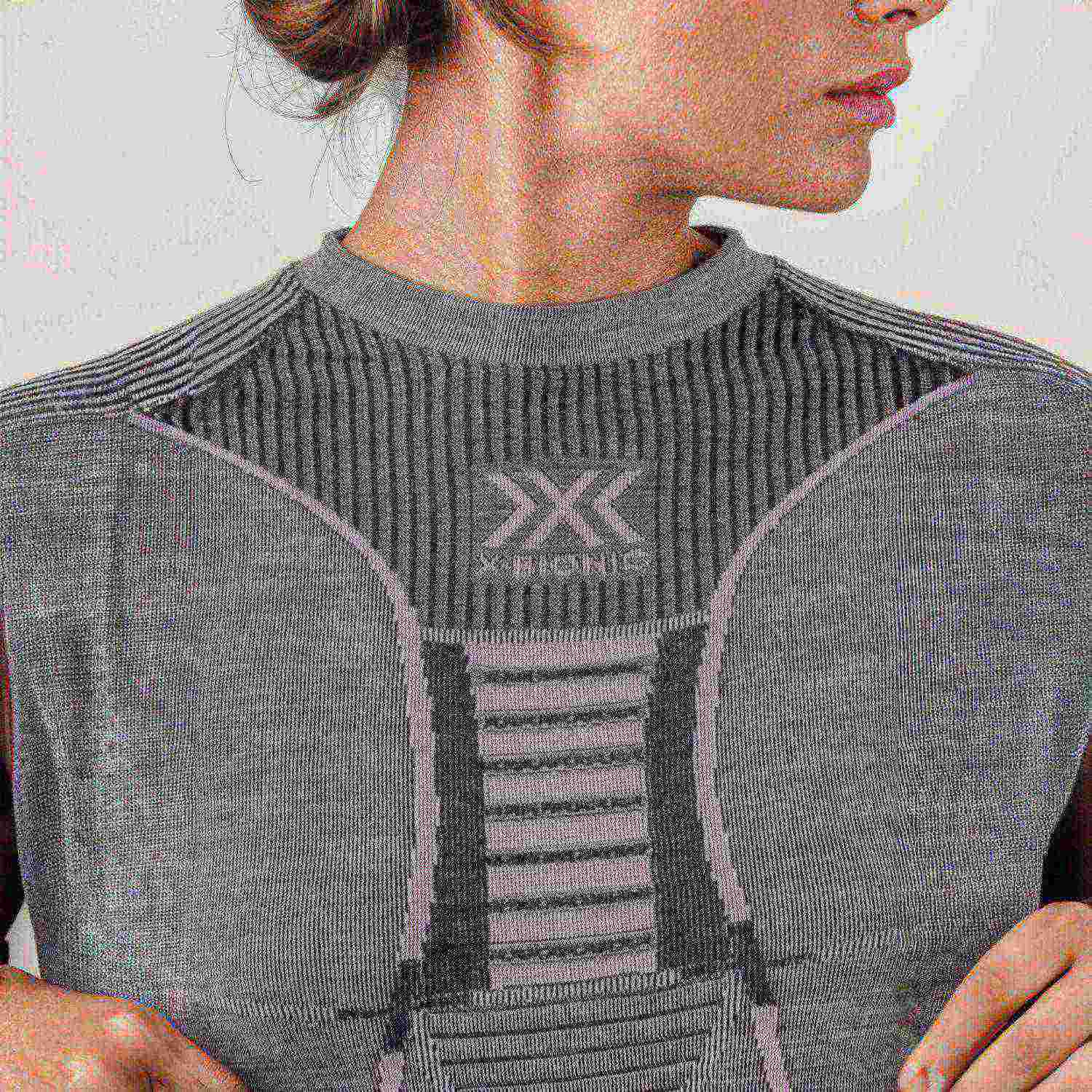 T-shirt de Ski Merino X-bionic Cinzento-6