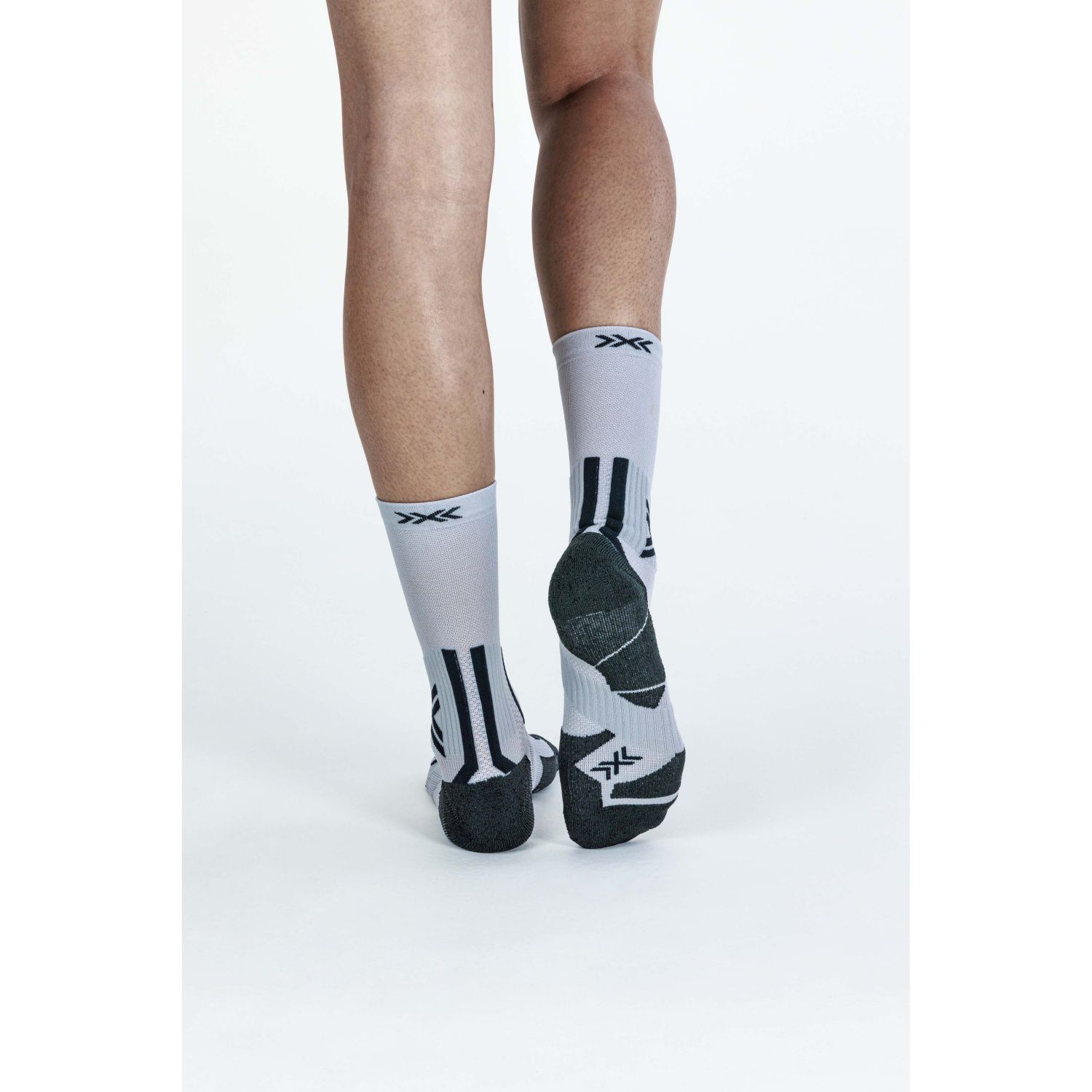 Meias de Trail Running Perform Crew X-socks Cinzento-claro-4