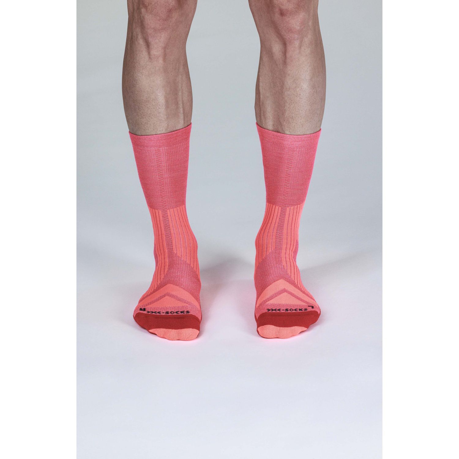 Meias de Ciclismo Unissexo Expert Merino Crew X-socks Laranja-2