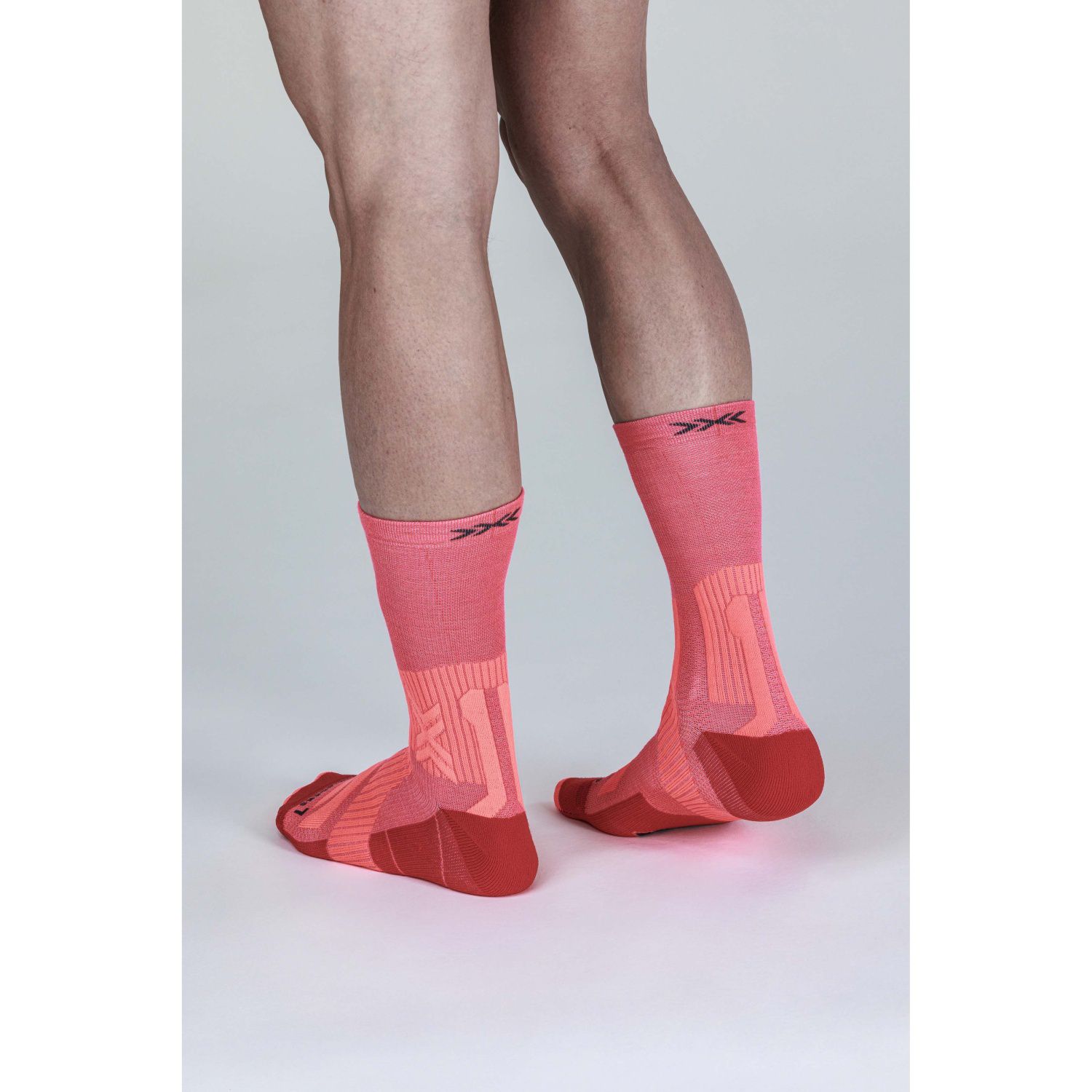 Meias de Ciclismo Unissexo Expert Merino Crew X-socks Laranja-4