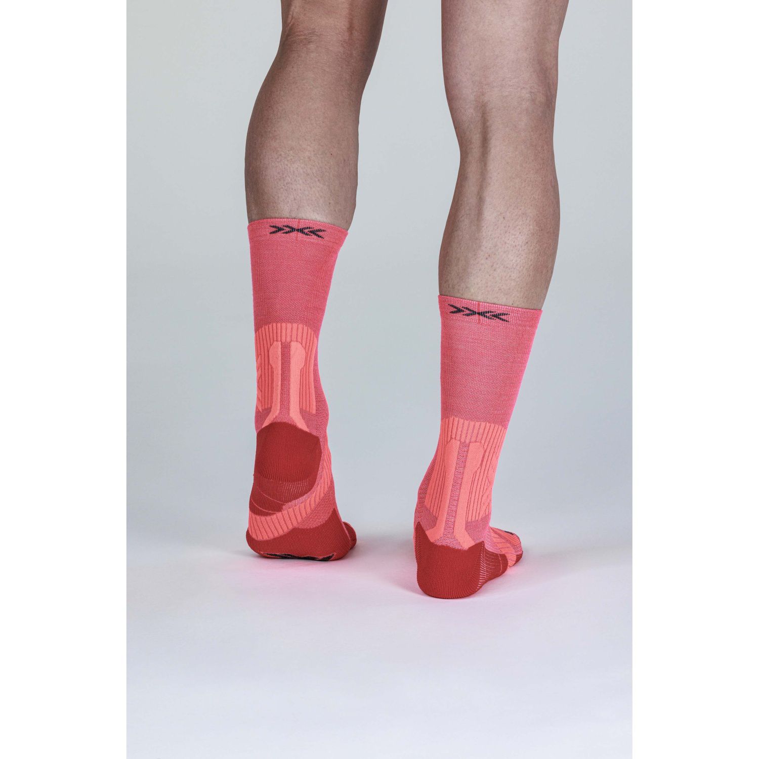 Meias de Ciclismo Unissexo Expert Merino Crew X-socks Laranja-5