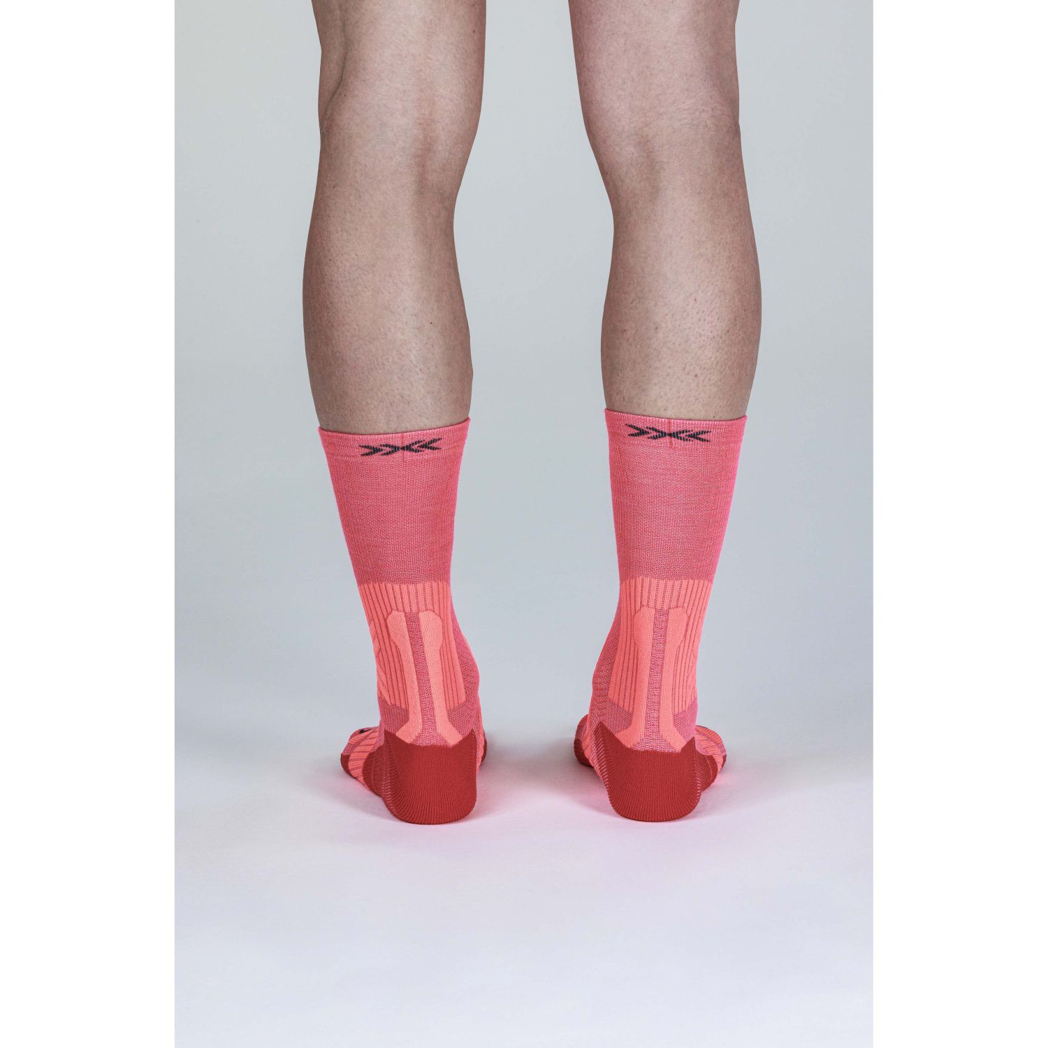 Meias de Ciclismo Unissexo Expert Merino Crew X-socks Laranja-6