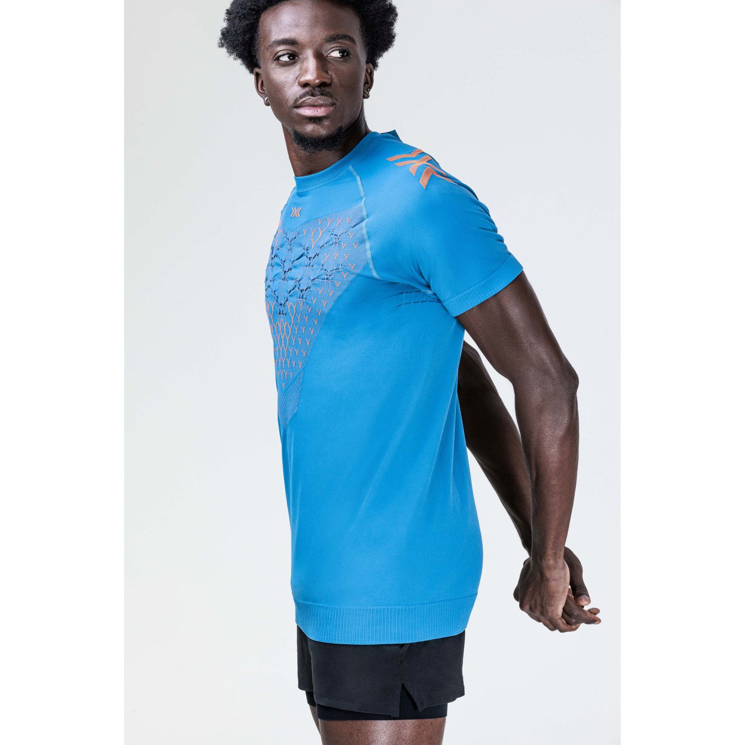 T-shirt de Running Twyce X-bionic Azul-2
