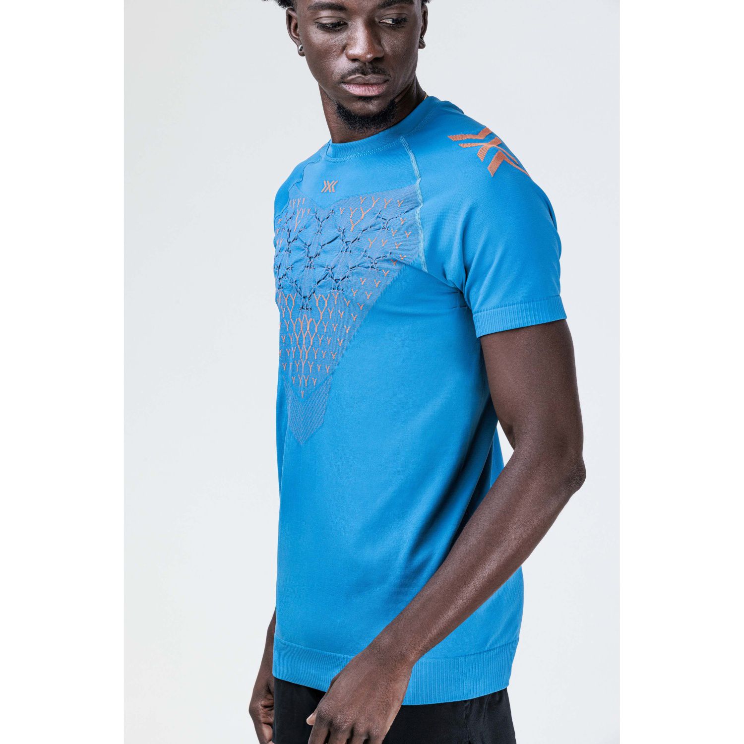 T-shirt de Running Twyce X-bionic Azul-3