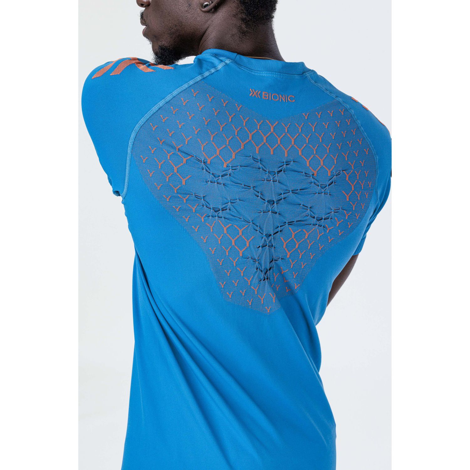 T-shirt de Running Twyce X-bionic Azul-5