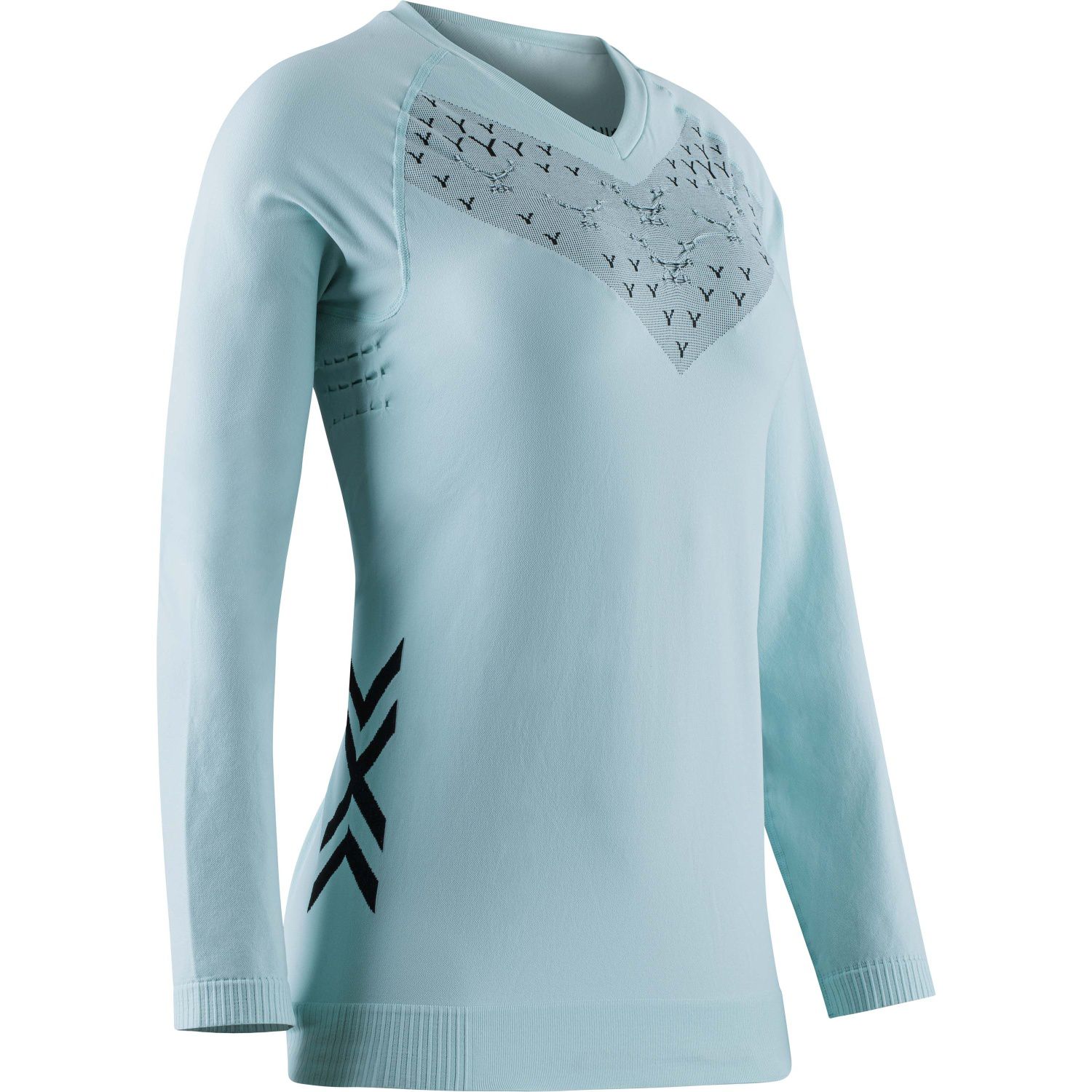 T-shirt de Running Twyce Run X-bionic Azul-1