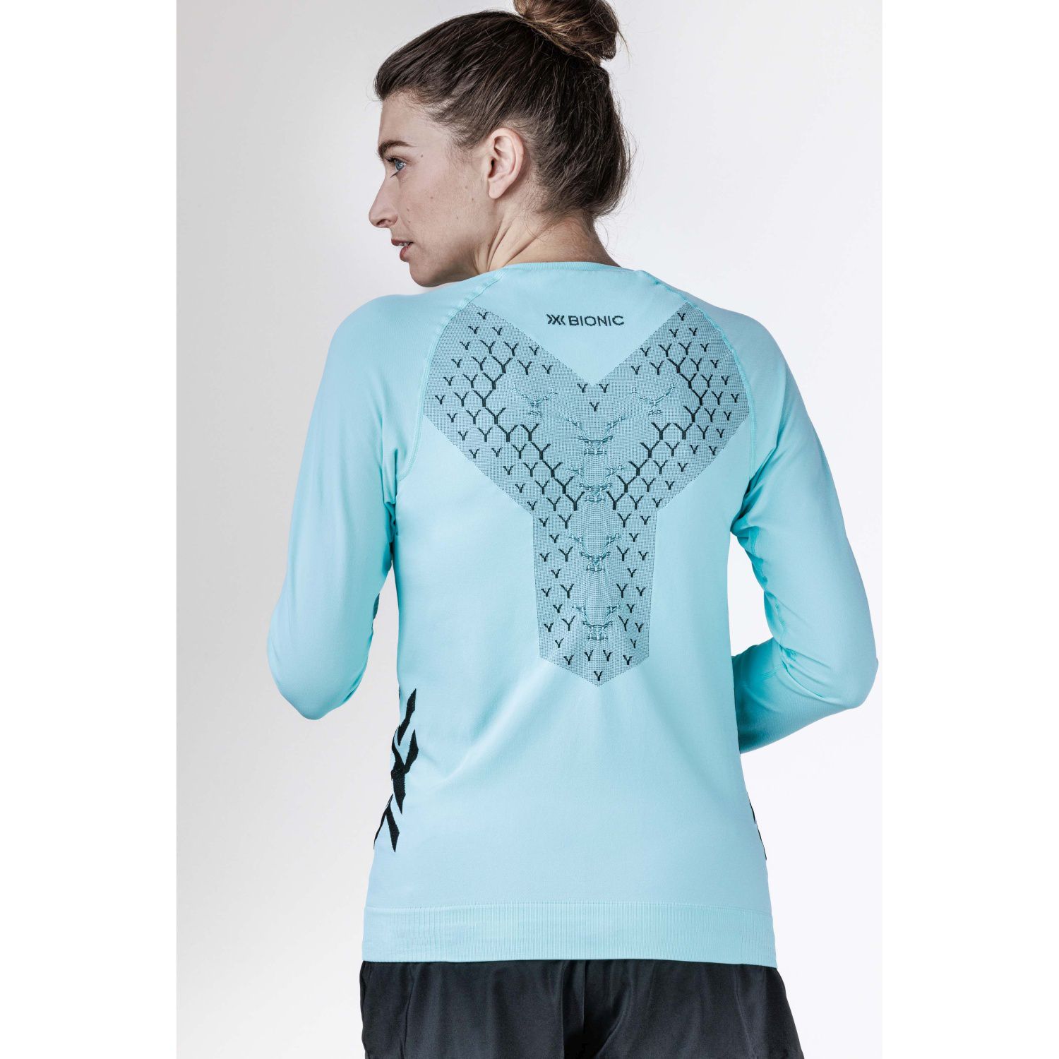 T-shirt de Running Twyce Run X-bionic Azul-2