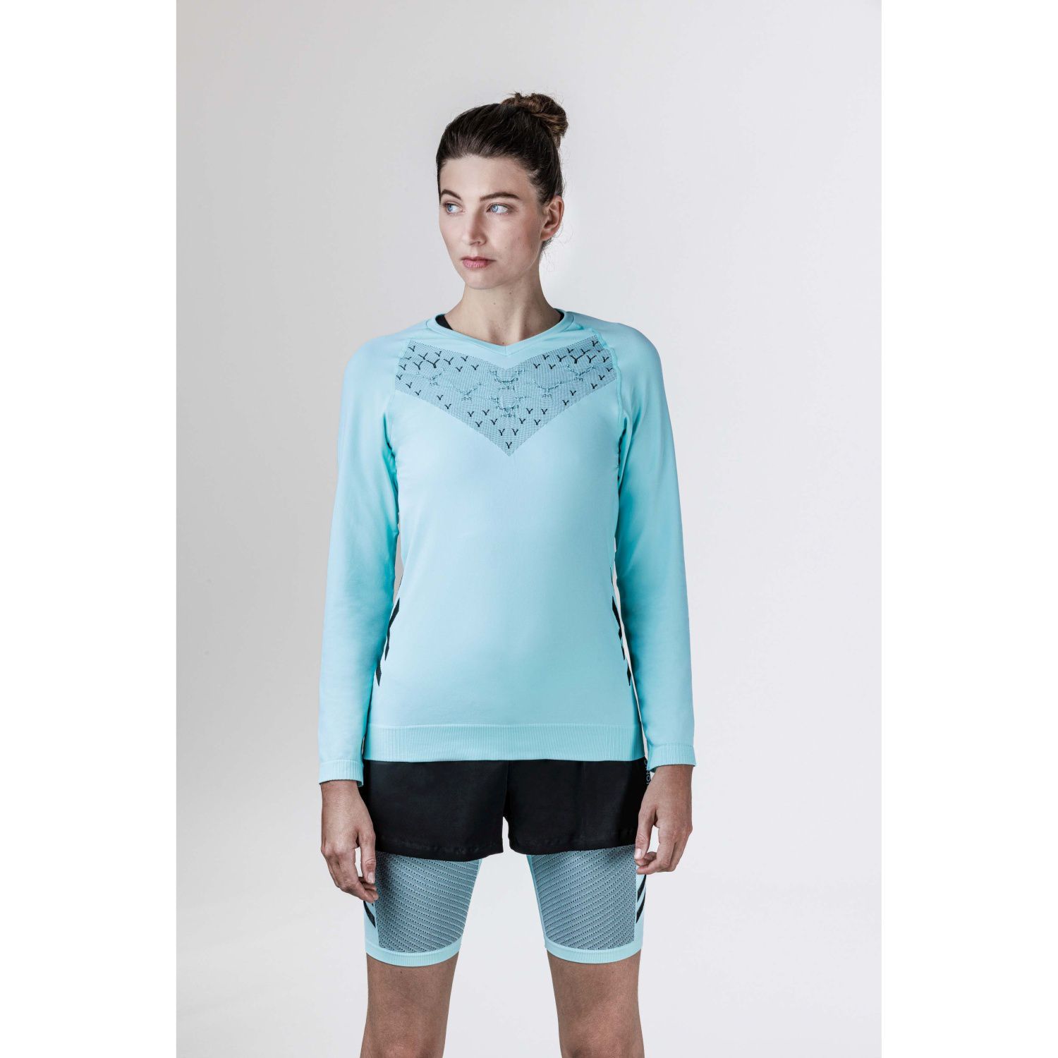T-shirt de Running Twyce Run X-bionic Azul-5